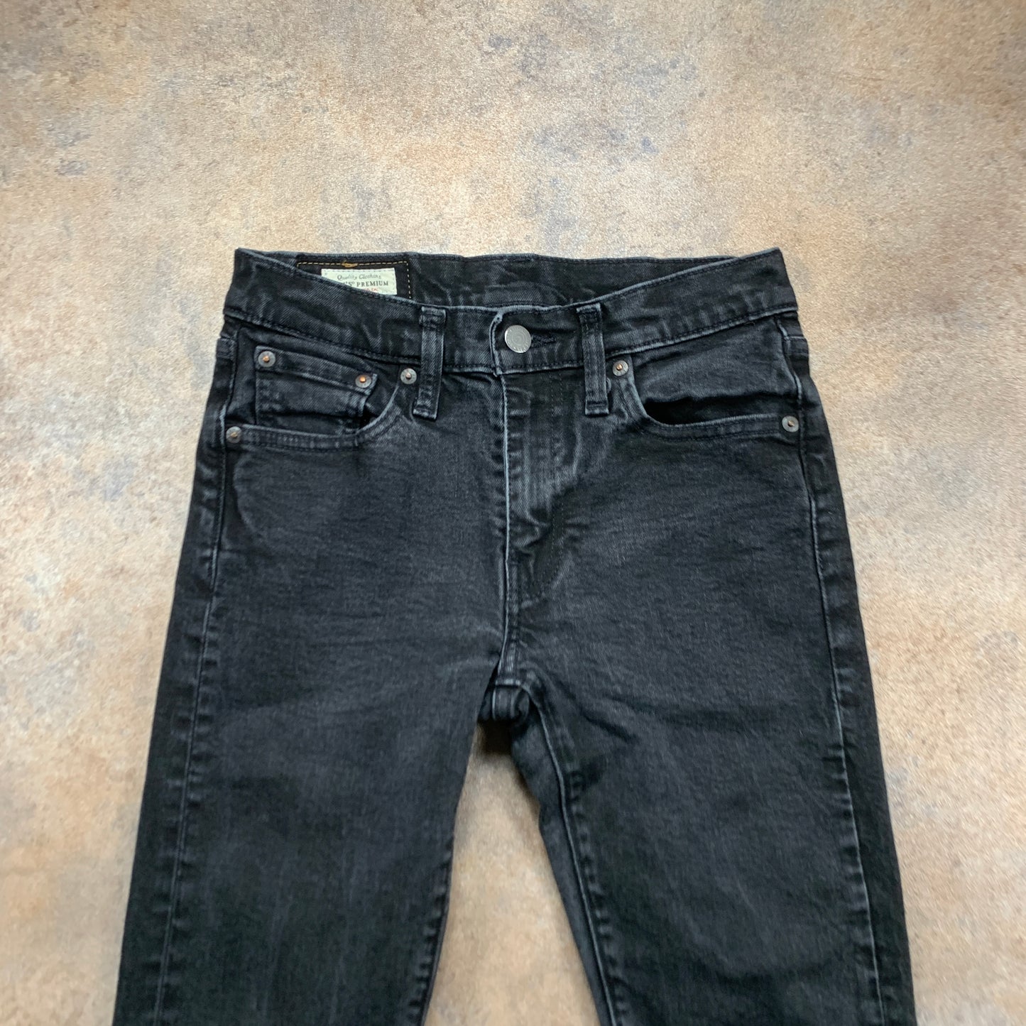 LEVI'S Skinny Tapered Jeans W29 L32 Mens Grey