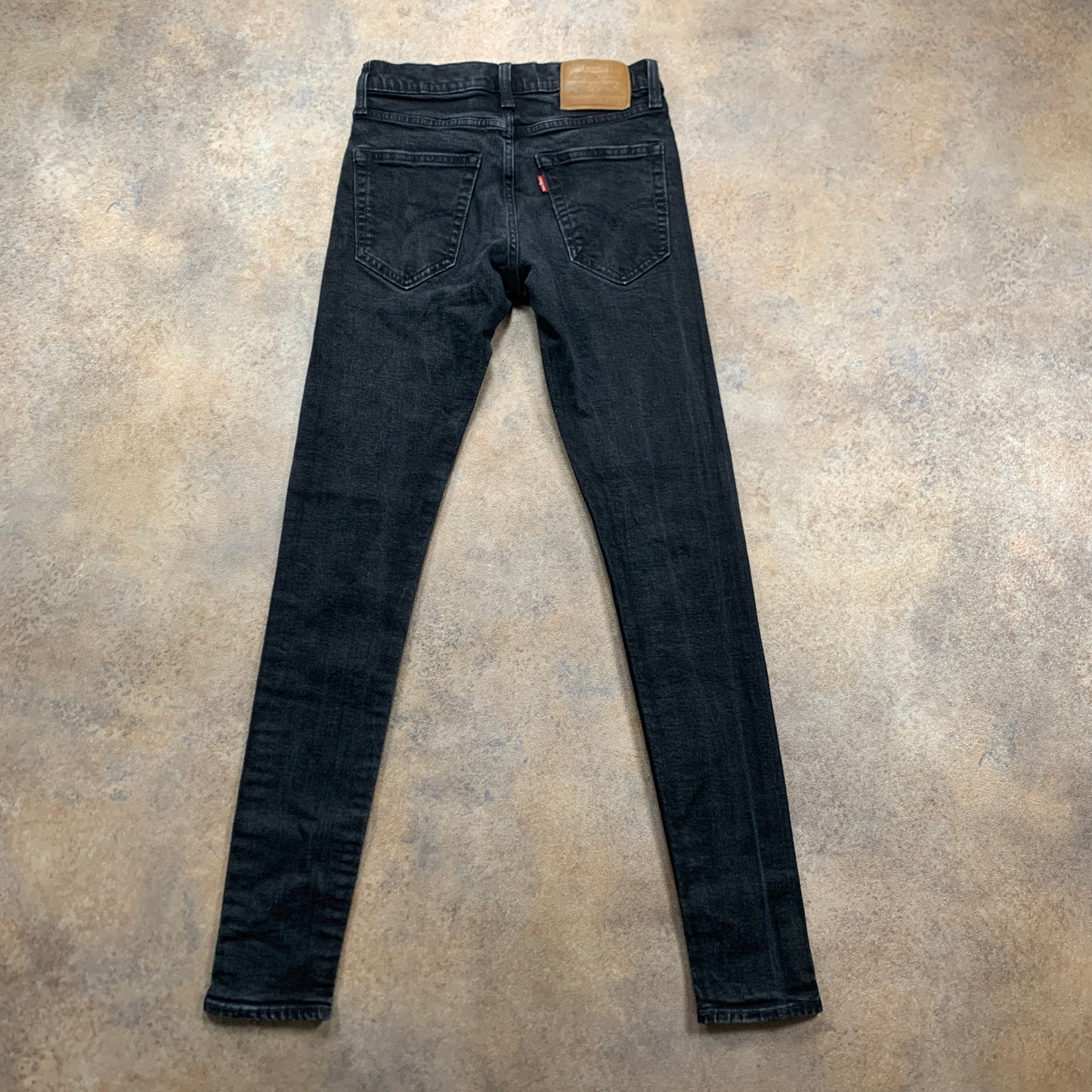 LEVI'S Skinny Tapered Jeans W29 L32 Mens Grey