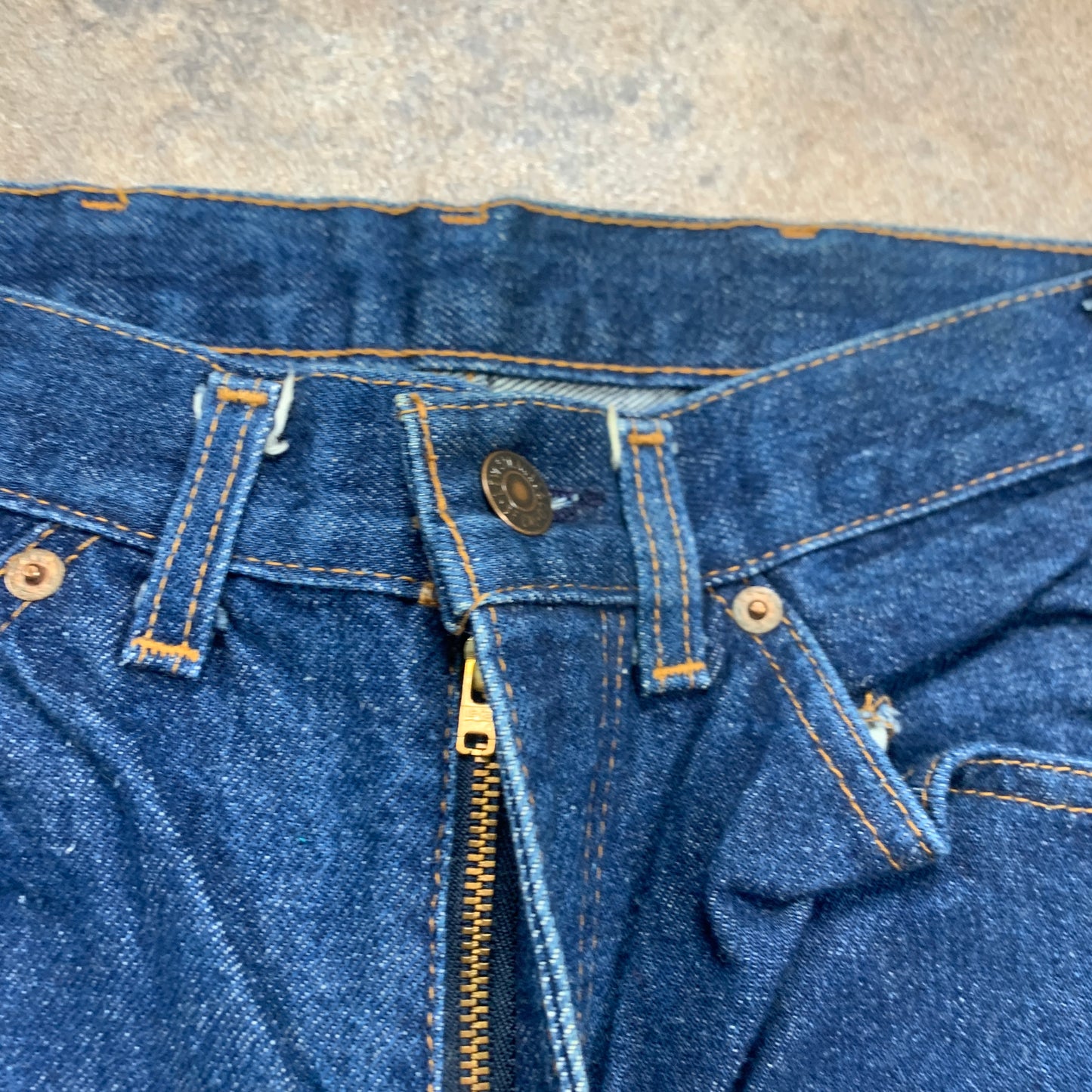 Vintage 1970s LEVI'S 620 Jeans W30 L28 Mens Regular Fit Straight Blue