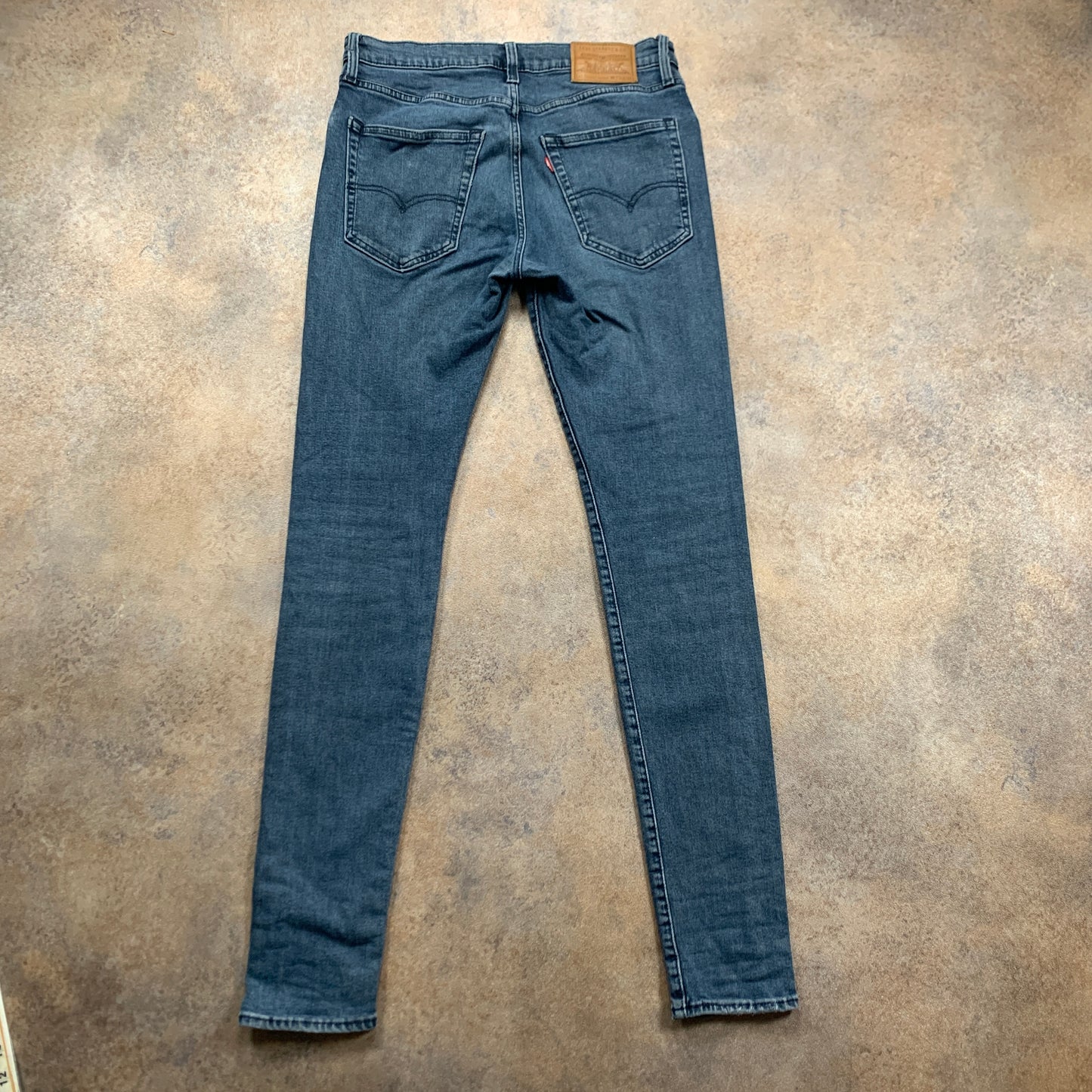 LEVI'S Skinny Tapered Jeans W33 L33 Mens Blue