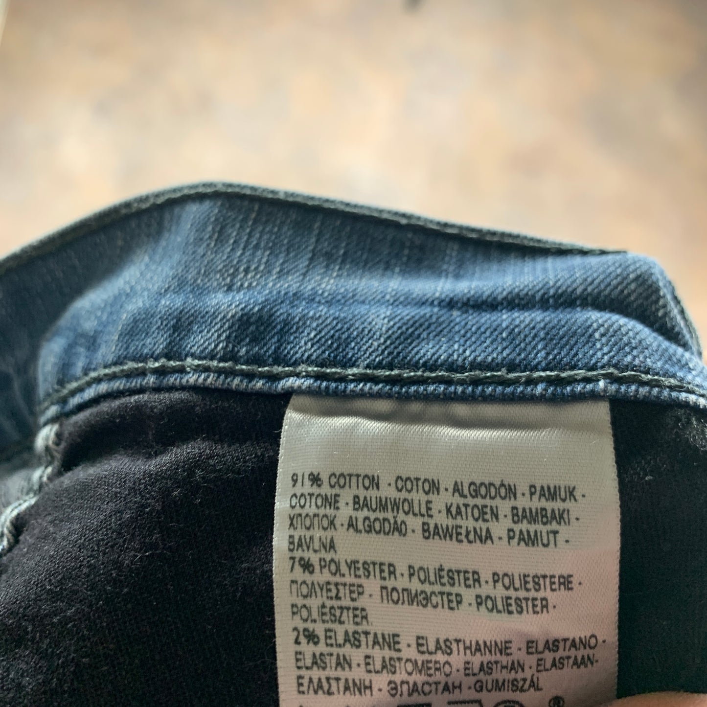 LEVI'S 508 Jeans W30 L31 Mens Slim Fit Straight Blue