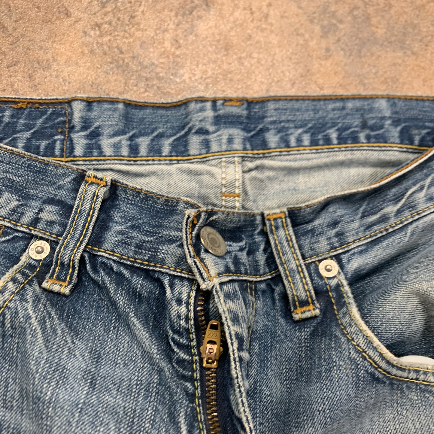 LEVI'S 751 Jeans W34 L31 Mens Regular Fit Straight Blue