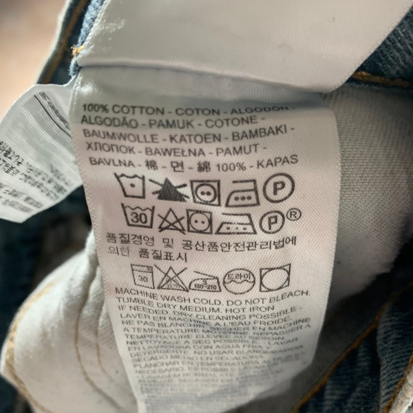 LEVI'S 559 Jeans W34 L30 Mens Regular Fit Straight Blue