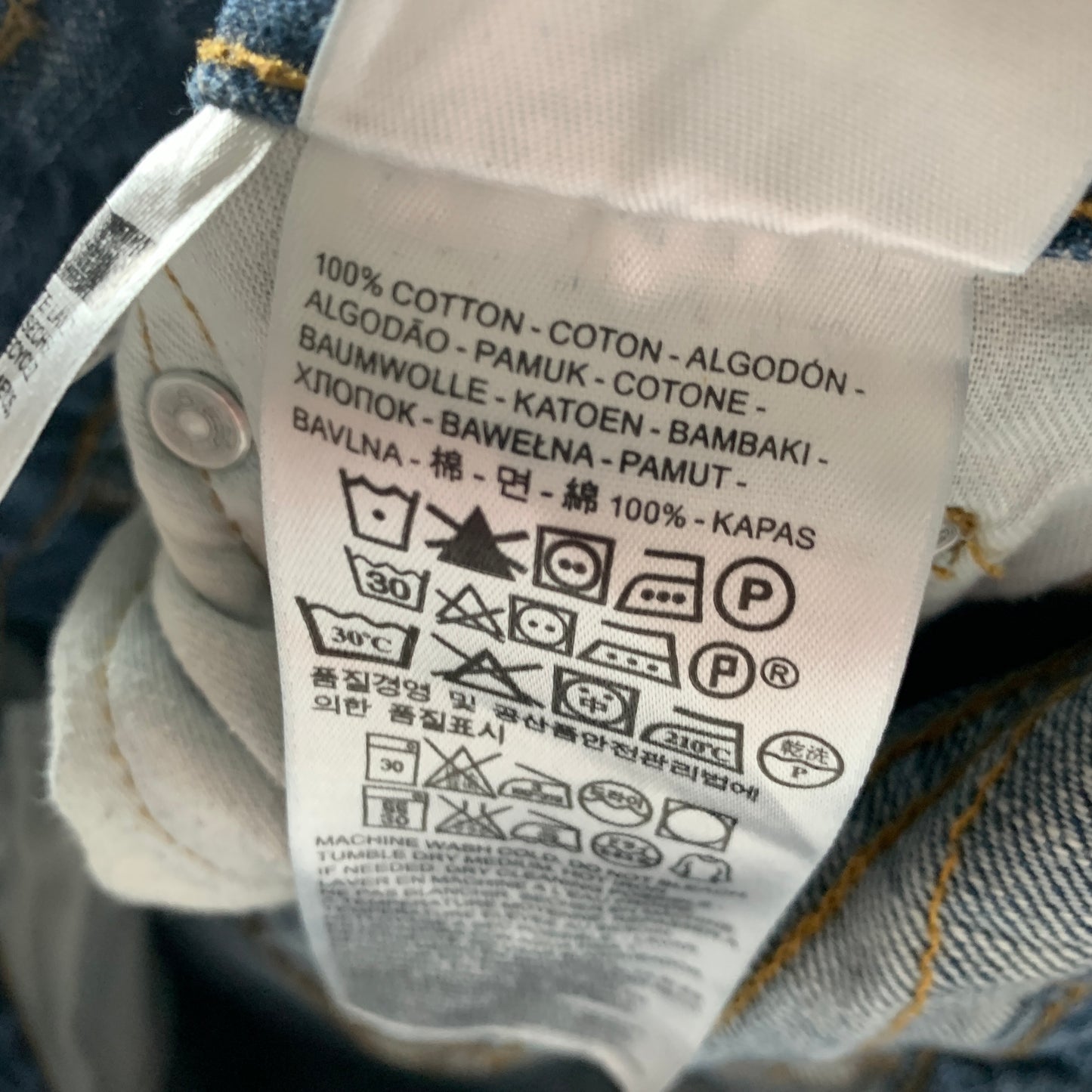 LEVI'S 514 Jeans W29 L31 Mens Regular Fit Straight Blue