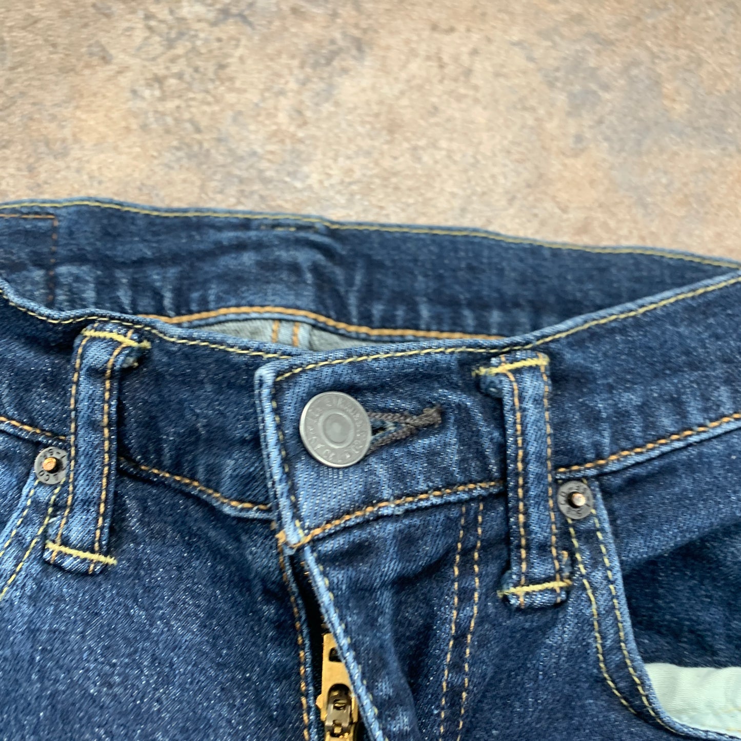 LEVI'S 519 Jeans W30 L28 Mens Skinny Fit Blue