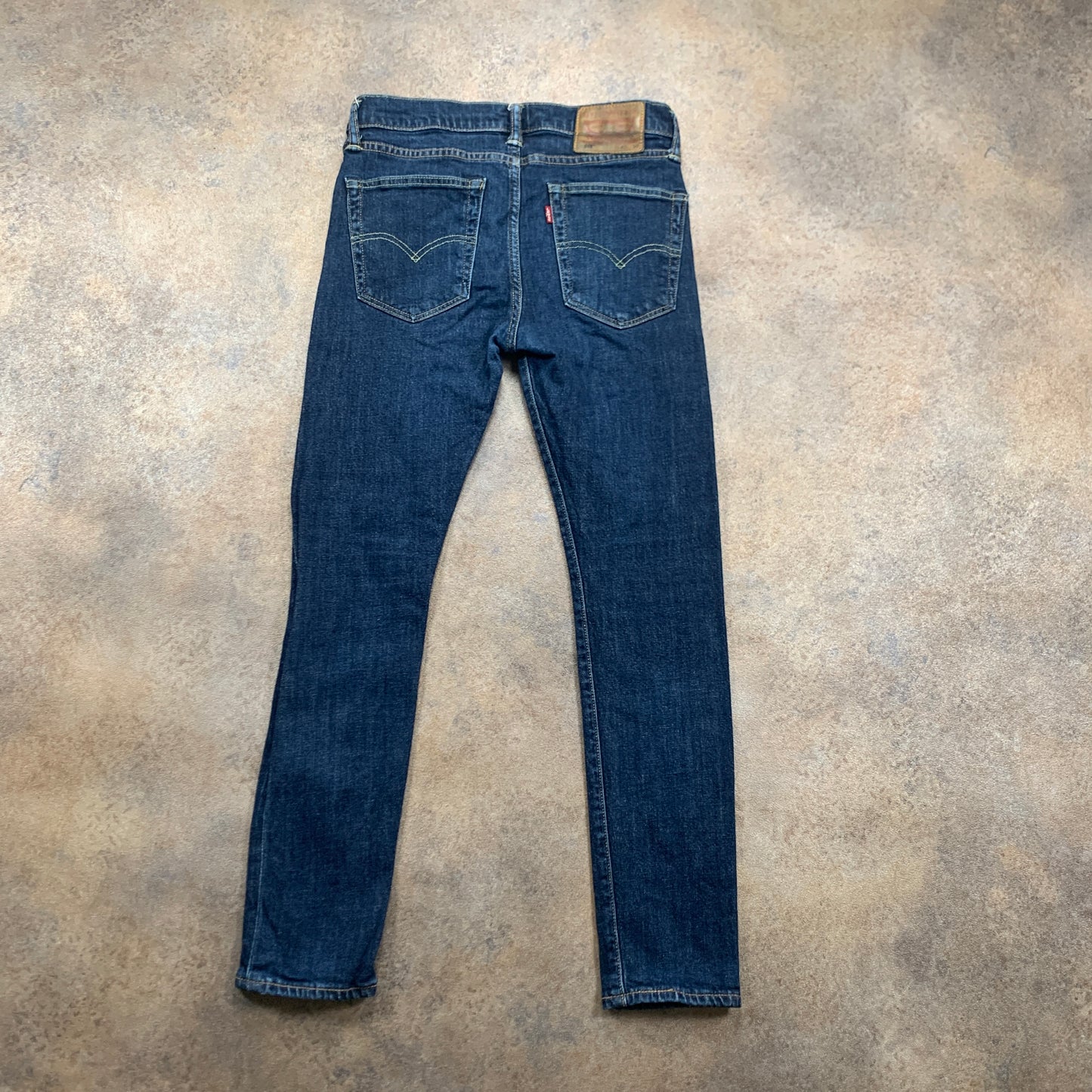 LEVI'S 519 Jeans W30 L28 Mens Skinny Fit Blue