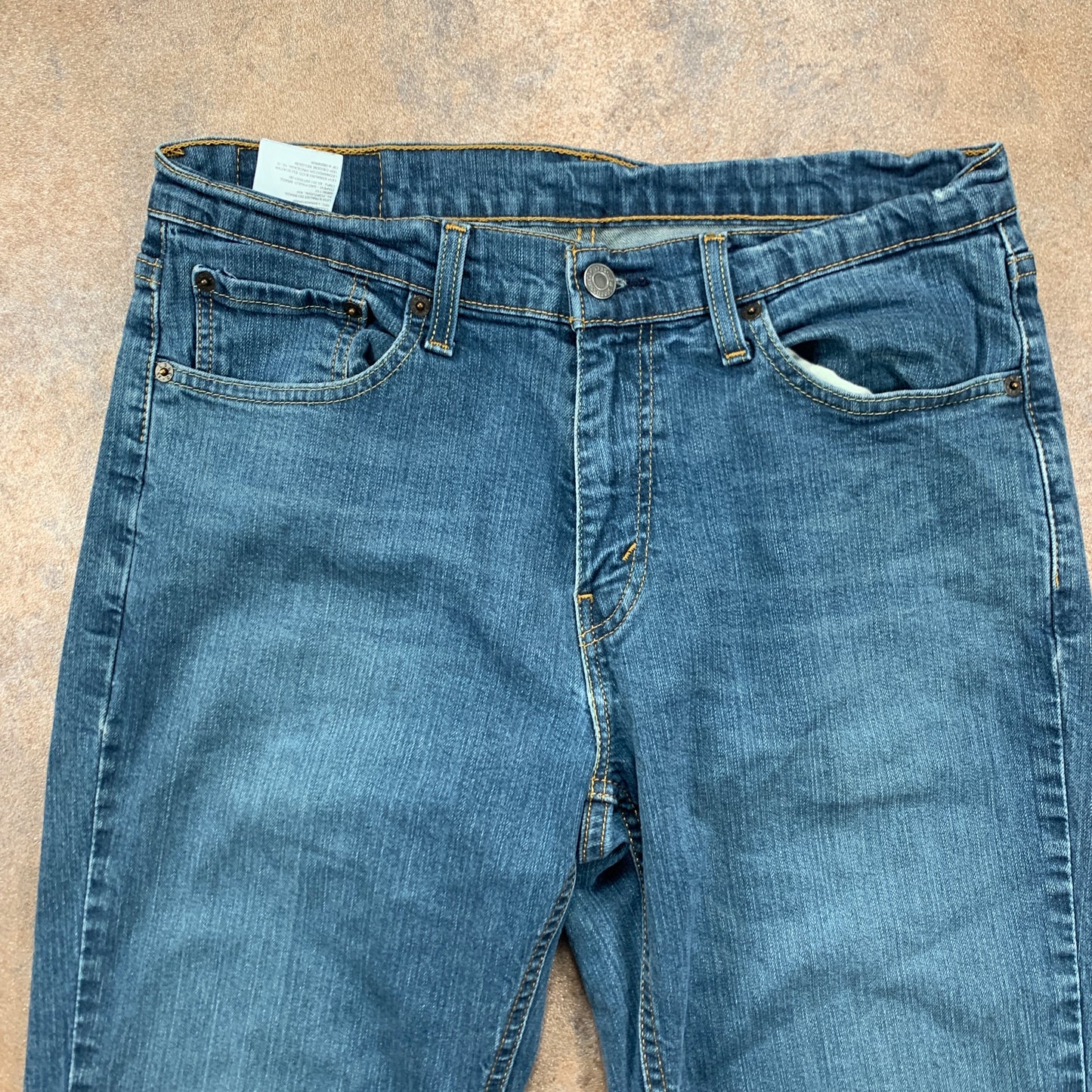 LEVI'S 541 Jeans W33 L32 Mens Slim Fit Tapered Blue