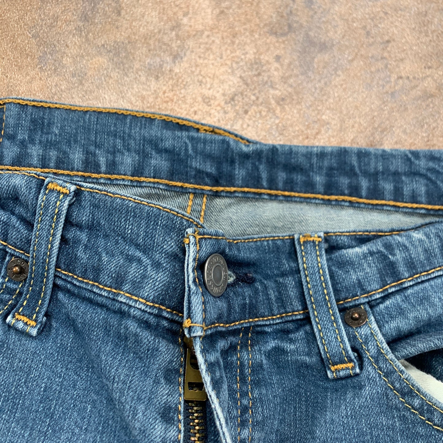 LEVI'S 541 Jeans W33 L32 Mens Slim Fit Tapered Blue