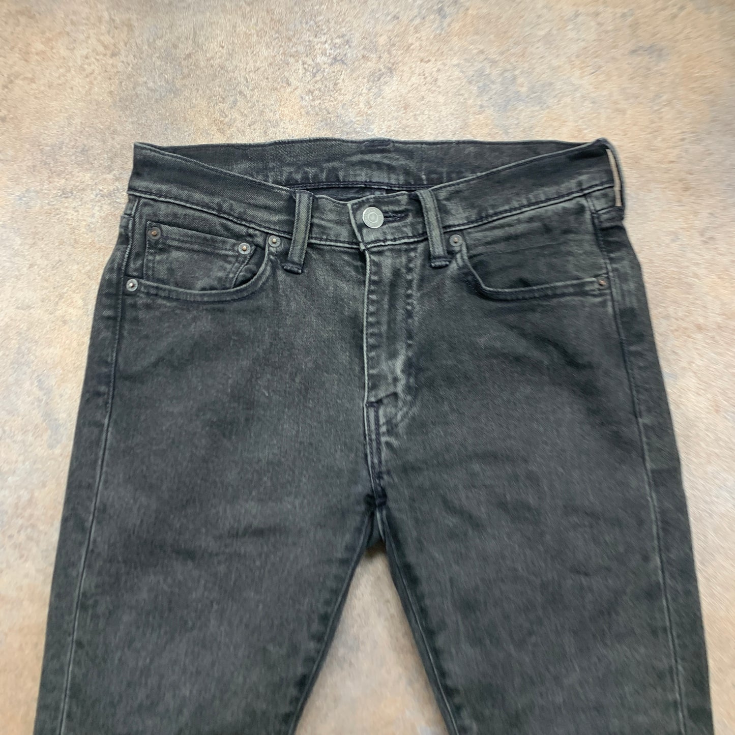 LEVI'S 519 Jeans W30 L30 Mens Skinny Fit Grey