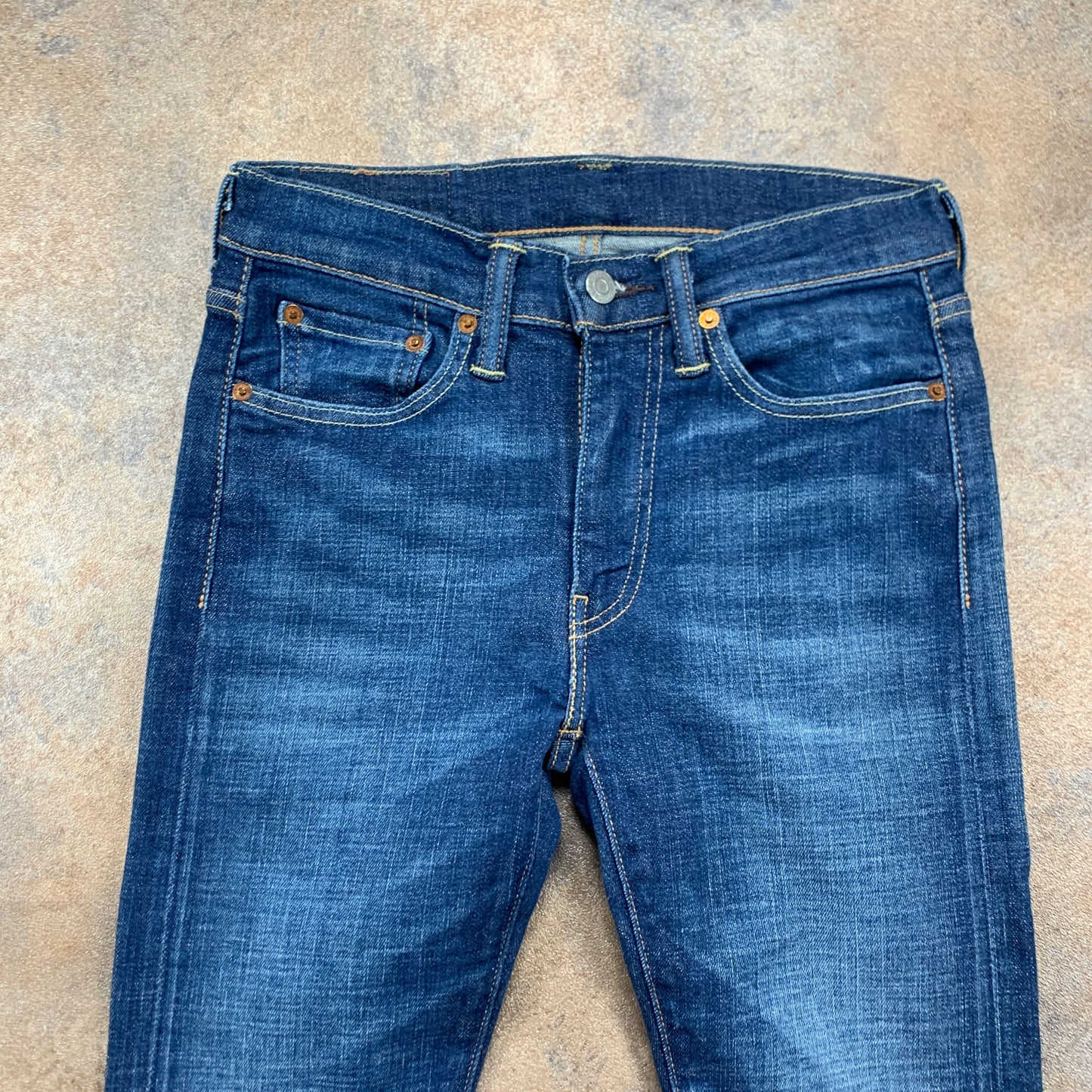 LEVI'S 519 Jeans W29 L31 Mens Skinny Fit Blue