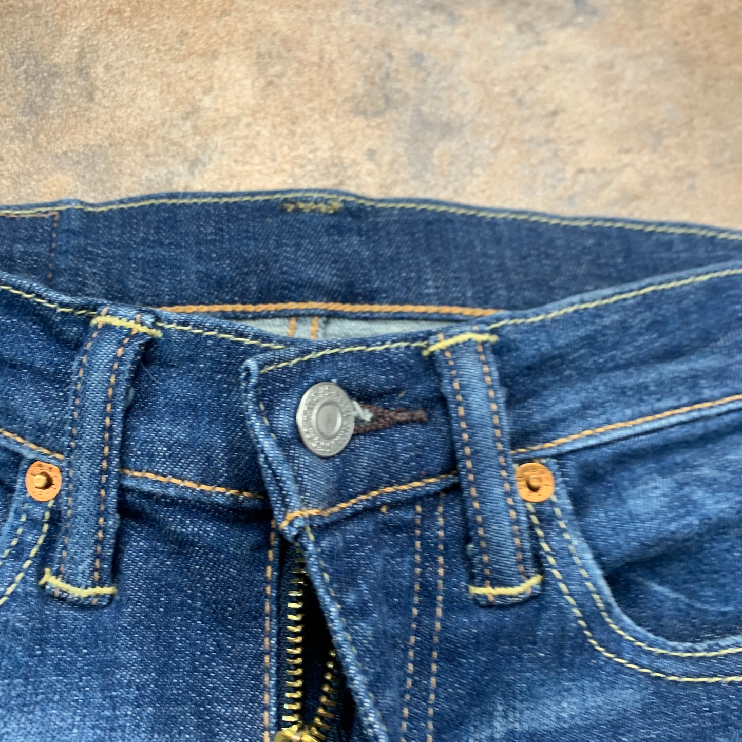 LEVI'S 519 Jeans W29 L31 Mens Skinny Fit Blue