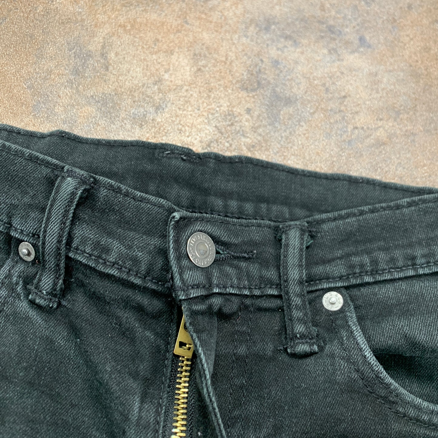 LEVI'S 512 Jeans W32 L30 Mens Slim Fit Tapered Dark Grey