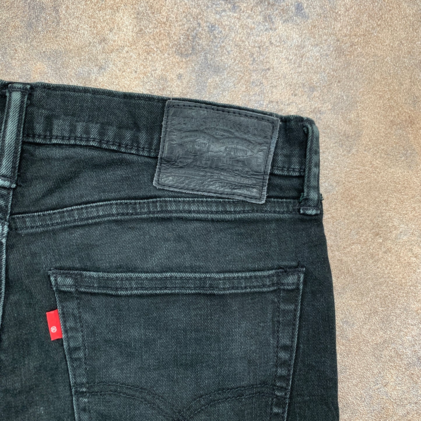 LEVI'S 512 Jeans W32 L30 Mens Slim Fit Tapered Dark Grey