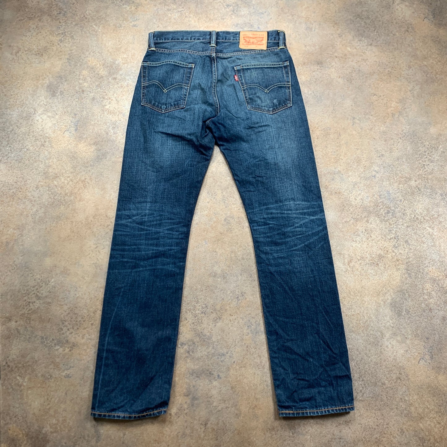 LEVI'S 513 Jeans W30 L32 Mens Slim Fit Blue