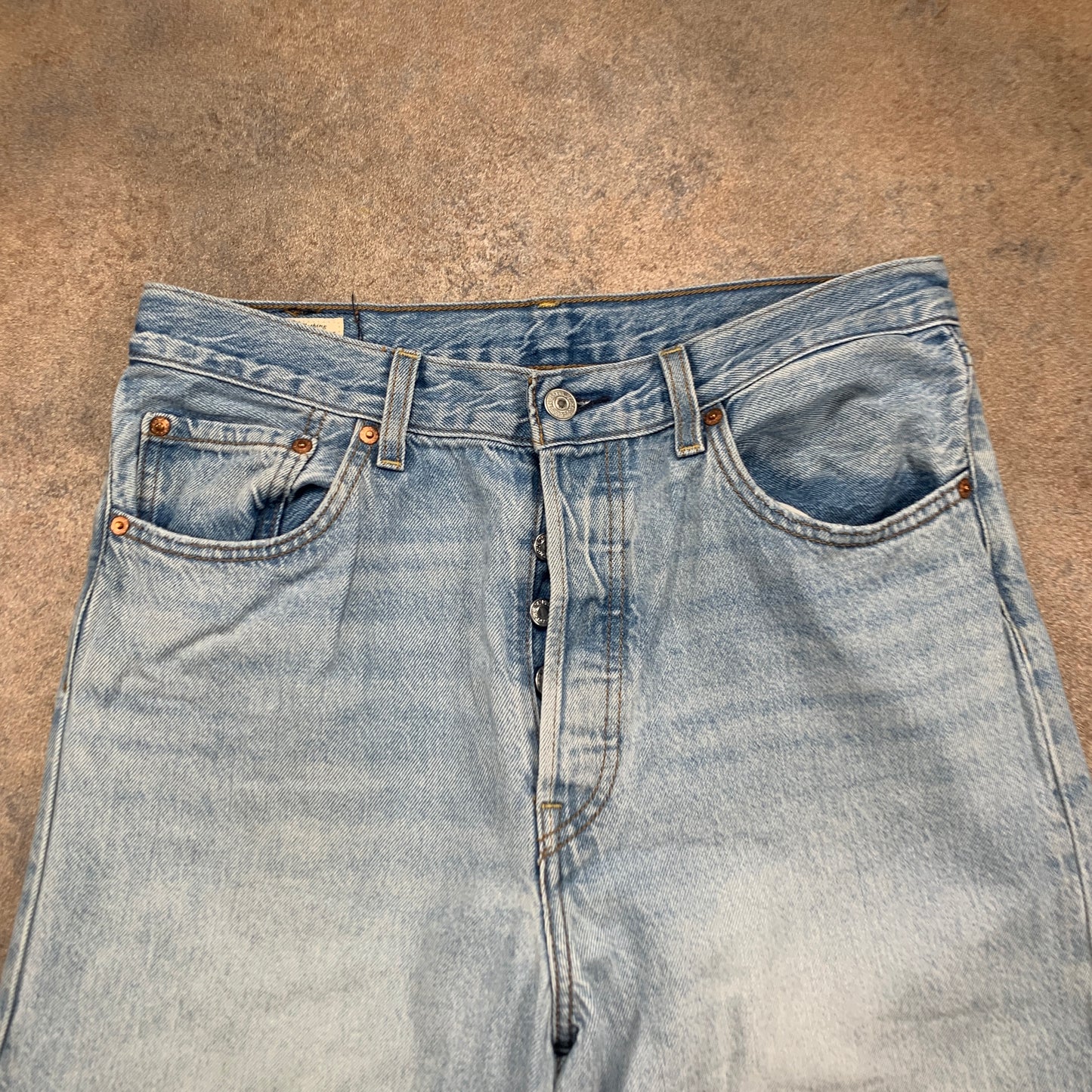 LEVI'S Jeans W31 L29 Mens Relaxed Fit Straight Blue