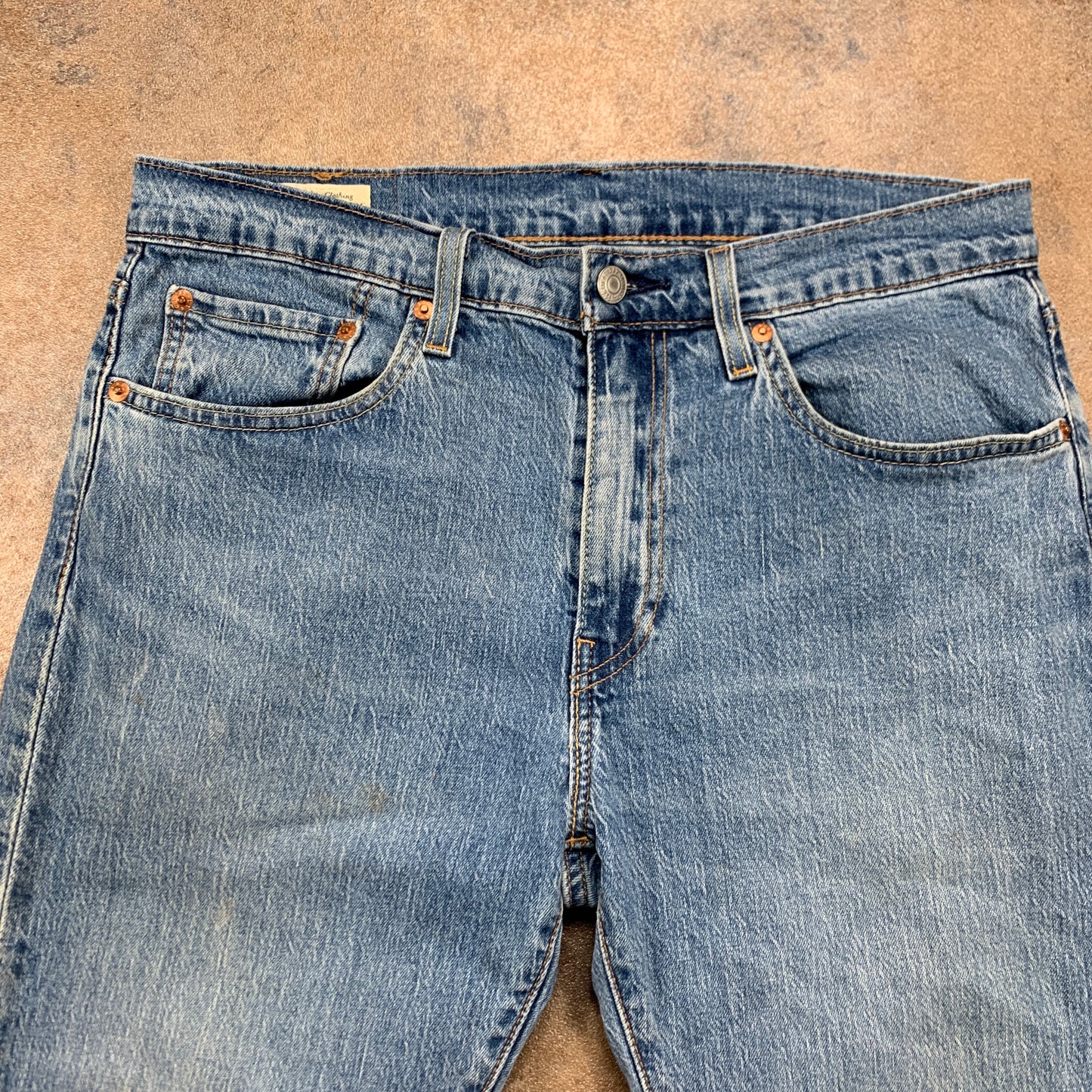 LEVI'S 512 Jeans W32 L33 Mens Slim Fit Tapered Blue