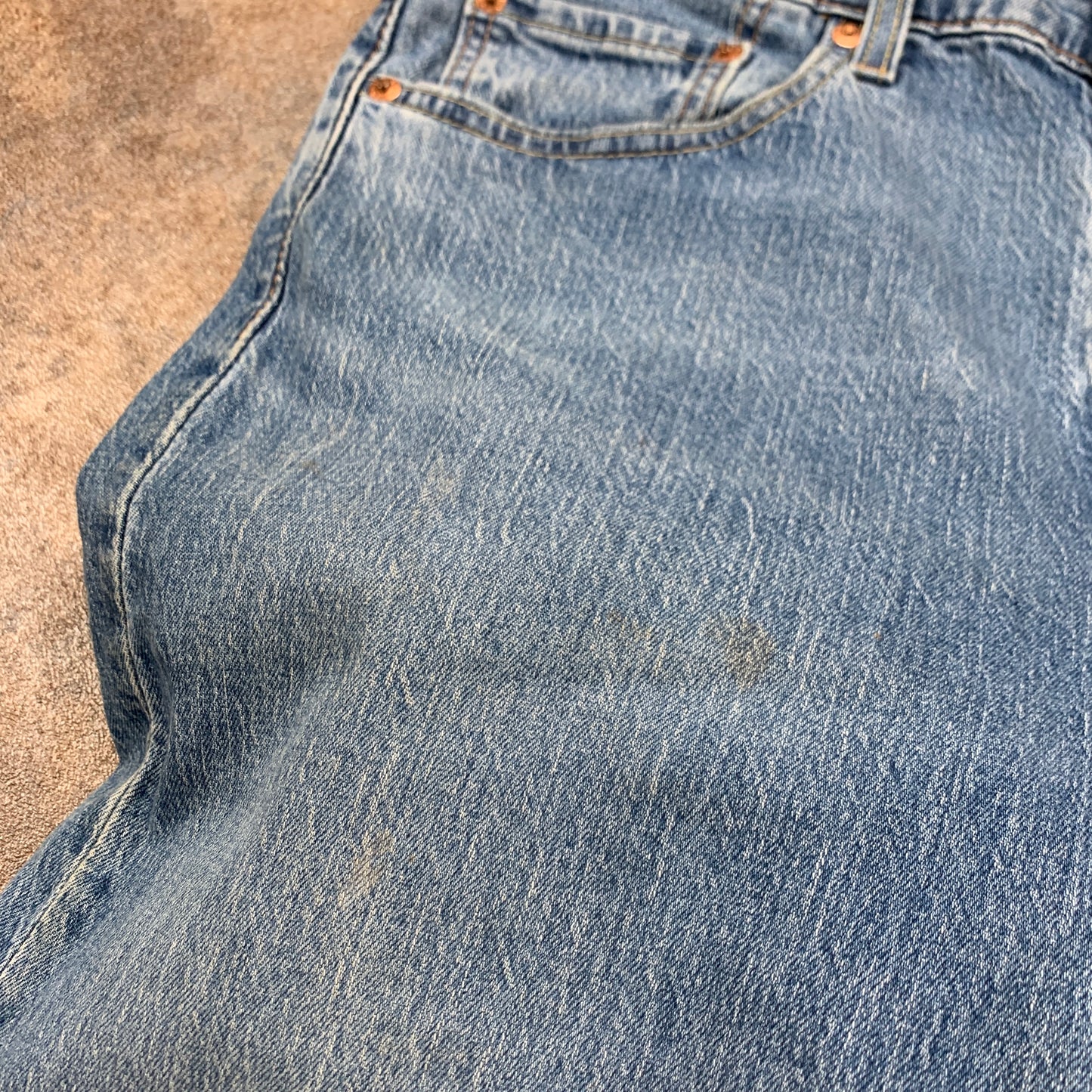 LEVI'S 512 Jeans W32 L33 Mens Slim Fit Tapered Blue