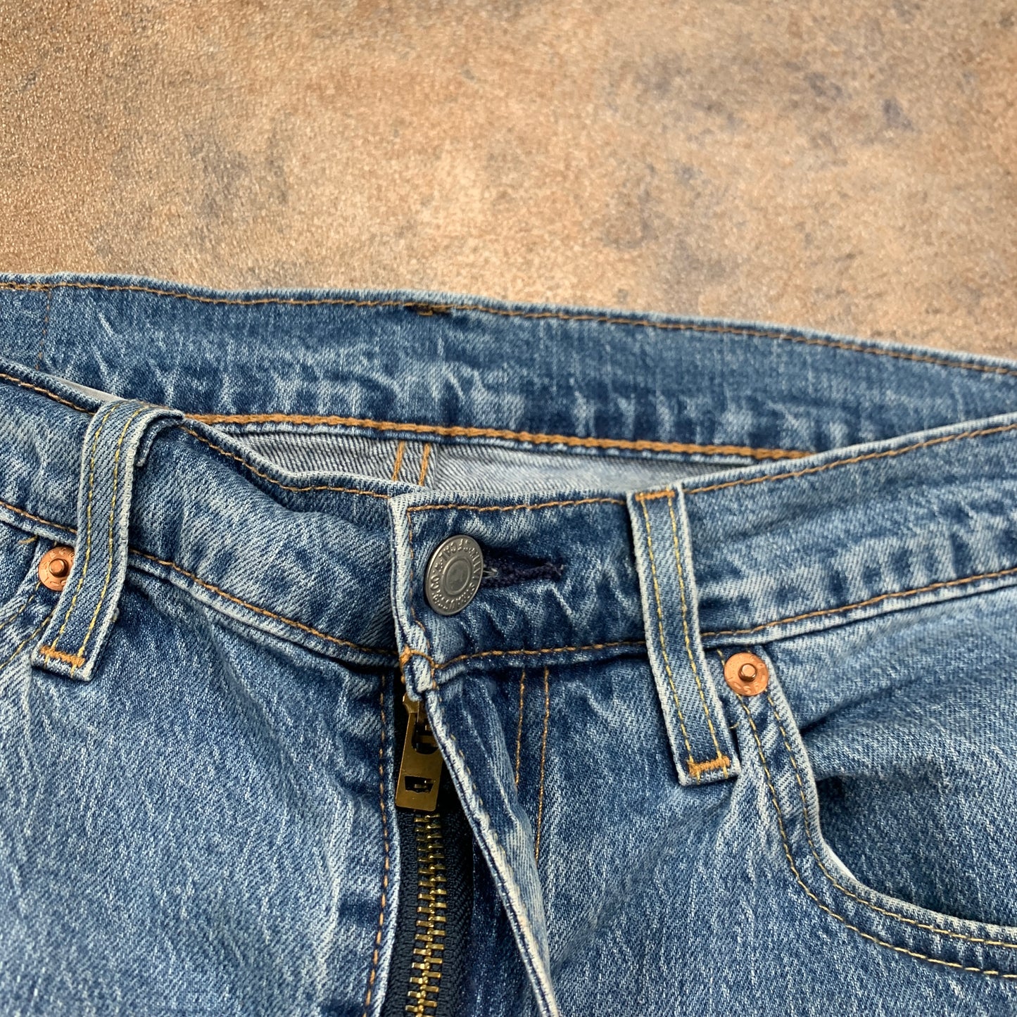 LEVI'S 512 Jeans W32 L33 Mens Slim Fit Tapered Blue