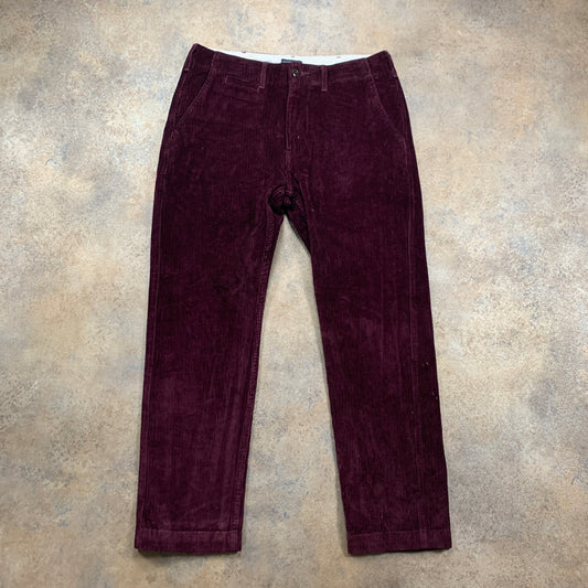 LEVI'S Jeans W30 L27 Mens Slim Fit Purple Corduroy