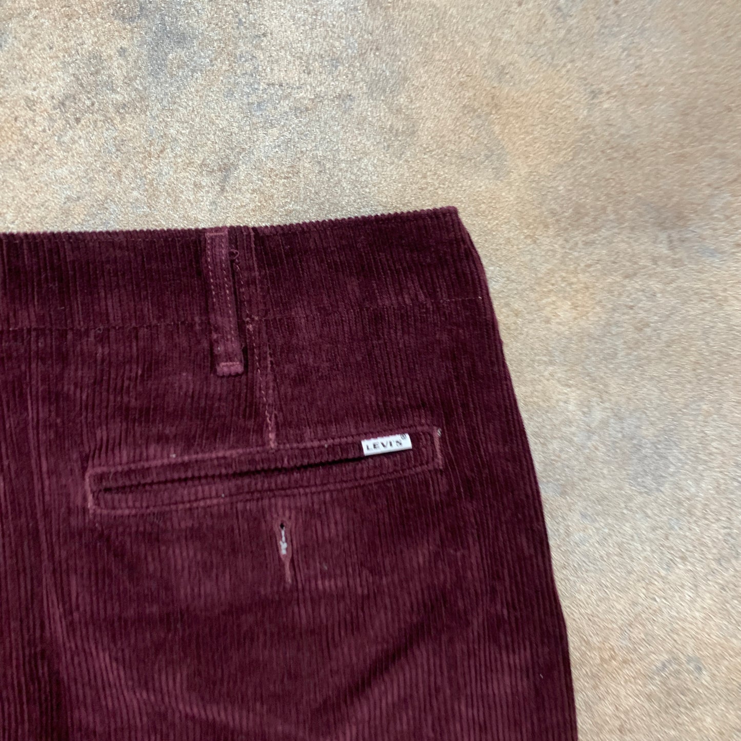 LEVI'S Jeans W30 L27 Mens Slim Fit Purple Corduroy