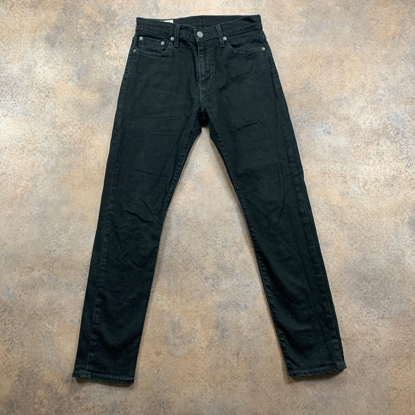 LEVI'S 512 Jeans W29 L28 Mens Slim Fit Tapered Black