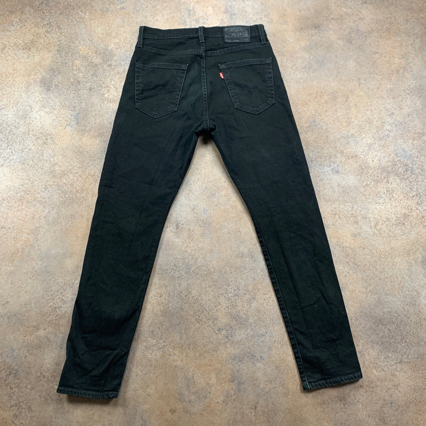 LEVI'S 512 Jeans W29 L28 Mens Slim Fit Tapered Black