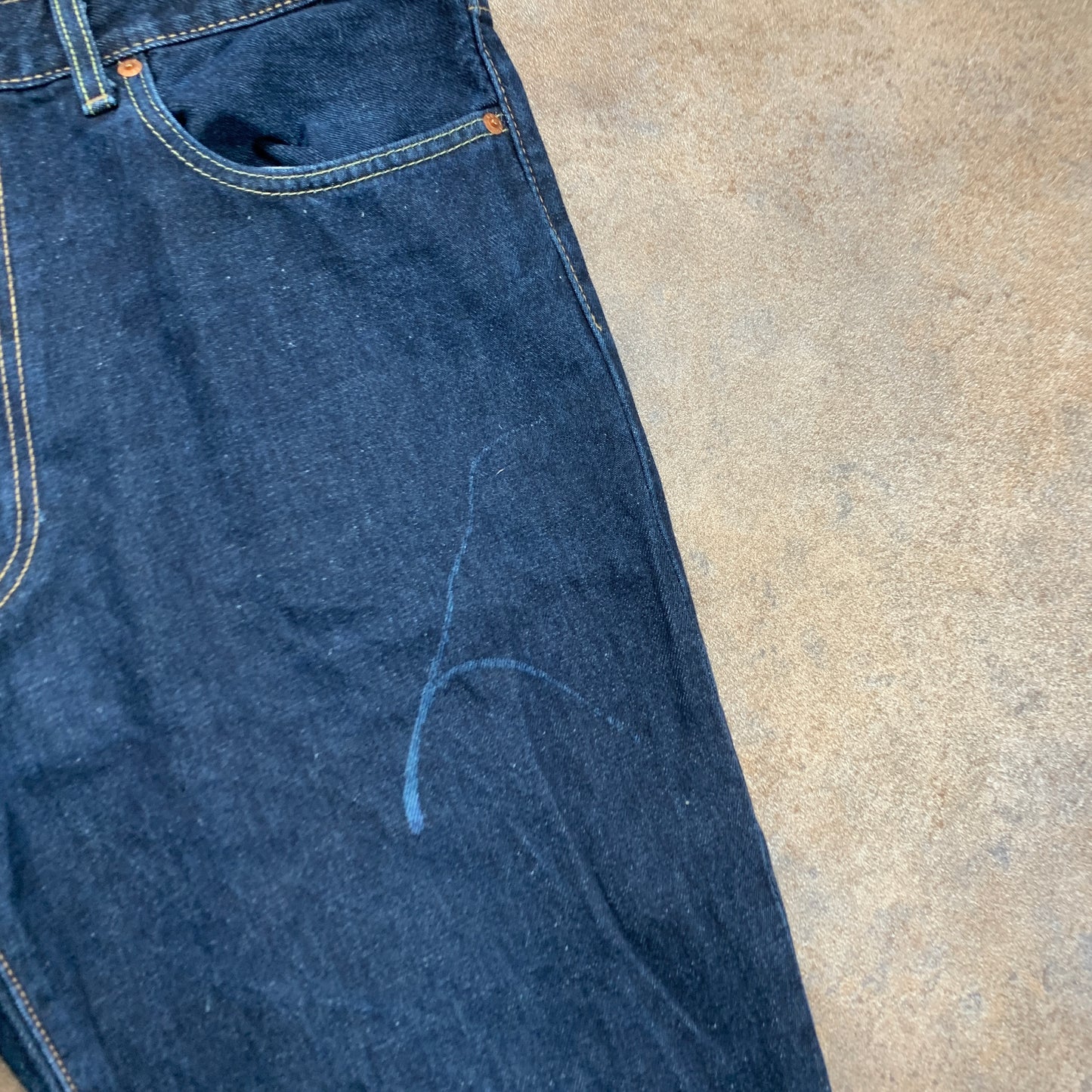 LEVI'S Stay Loose Jeans W36 L32 Mens Relaxed Fit Straight Blue