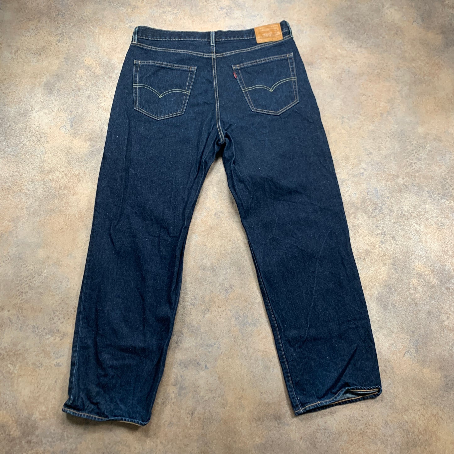 LEVI'S Stay Loose Jeans W36 L32 Mens Relaxed Fit Straight Blue