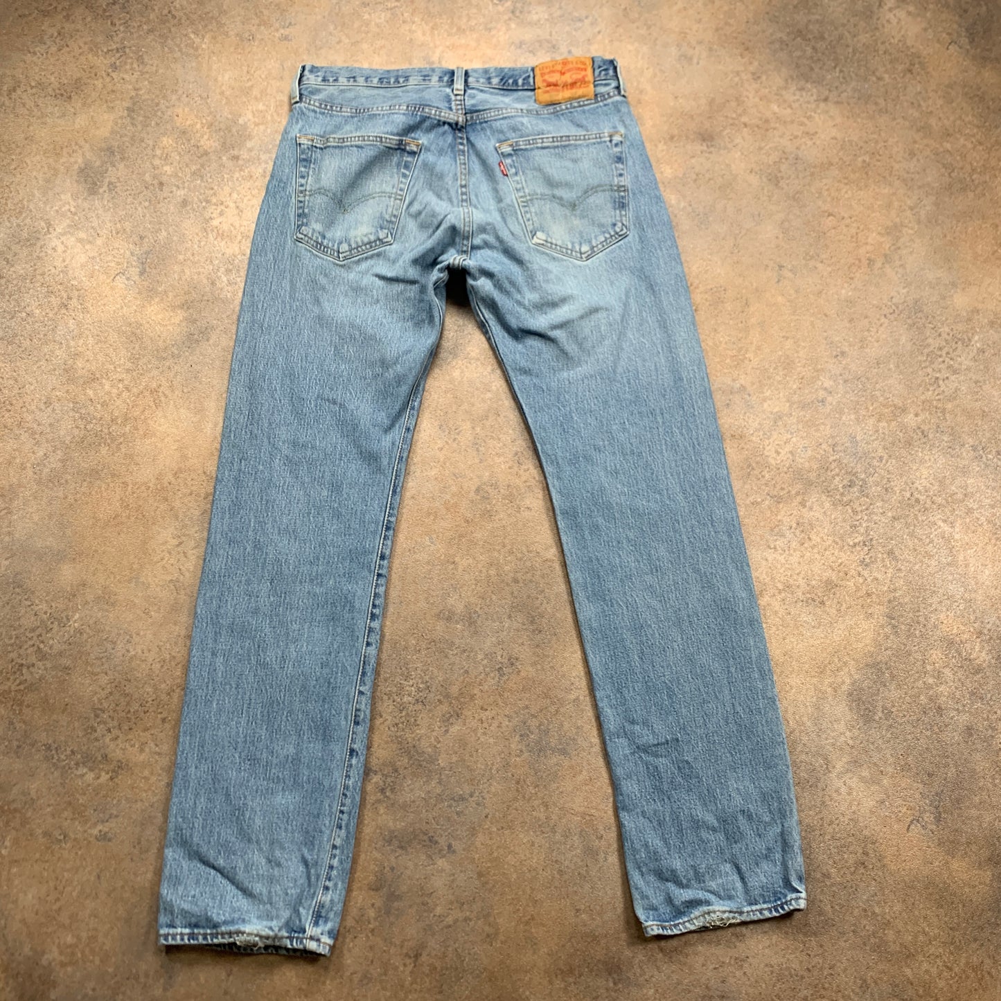 Vintage LEVI'S 501 Jeans W32 L32 Mens Regular Fit Straight Blue
