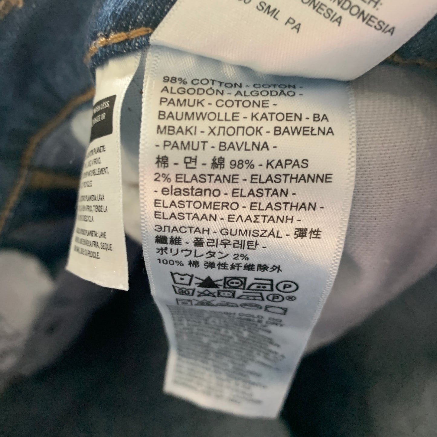 LEVI'S 511 Jeans W32 L24 Mens Slim Fit Blue