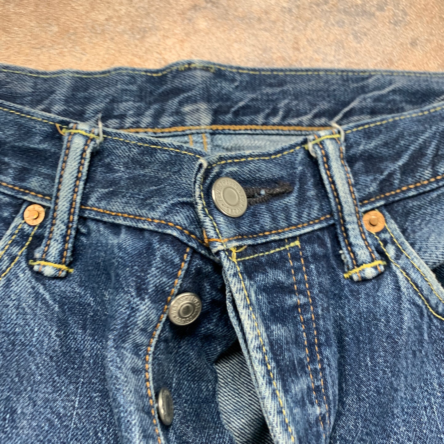 LEVI'S 501 Jeans W30 L30 Mens Regular Fit Straight Blue