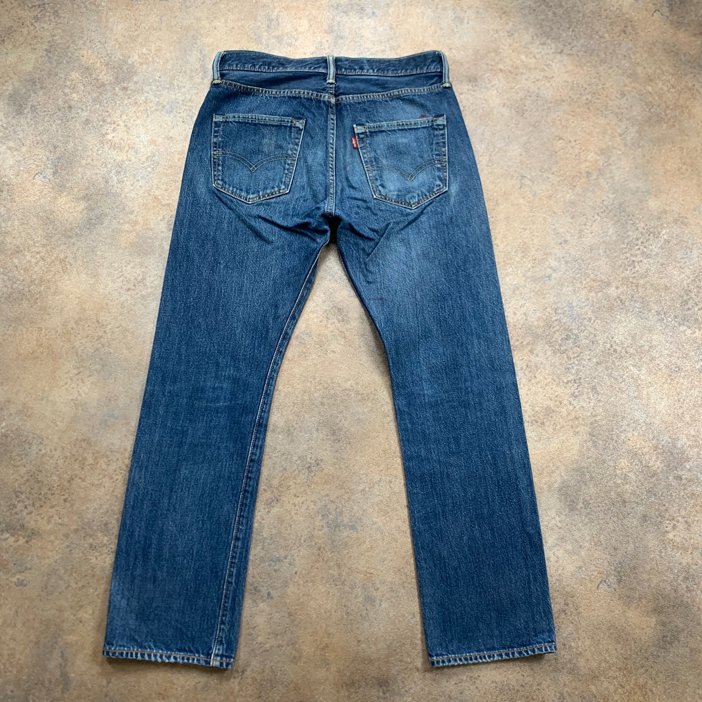 LEVI'S 501 Jeans W30 L30 Mens Regular Fit Straight Blue