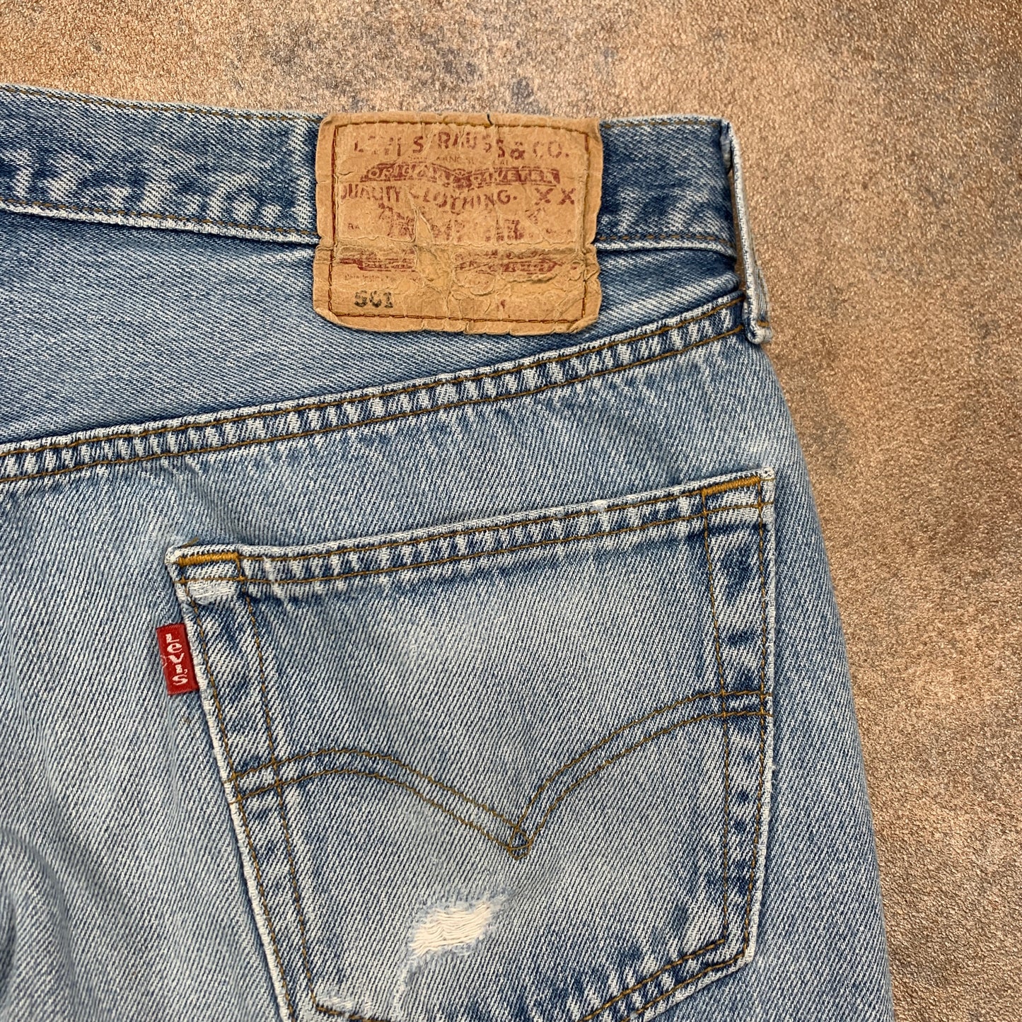 Vintage LEVI'S 501 Jeans W36 L32 Mens Regular Fit Straight Blue