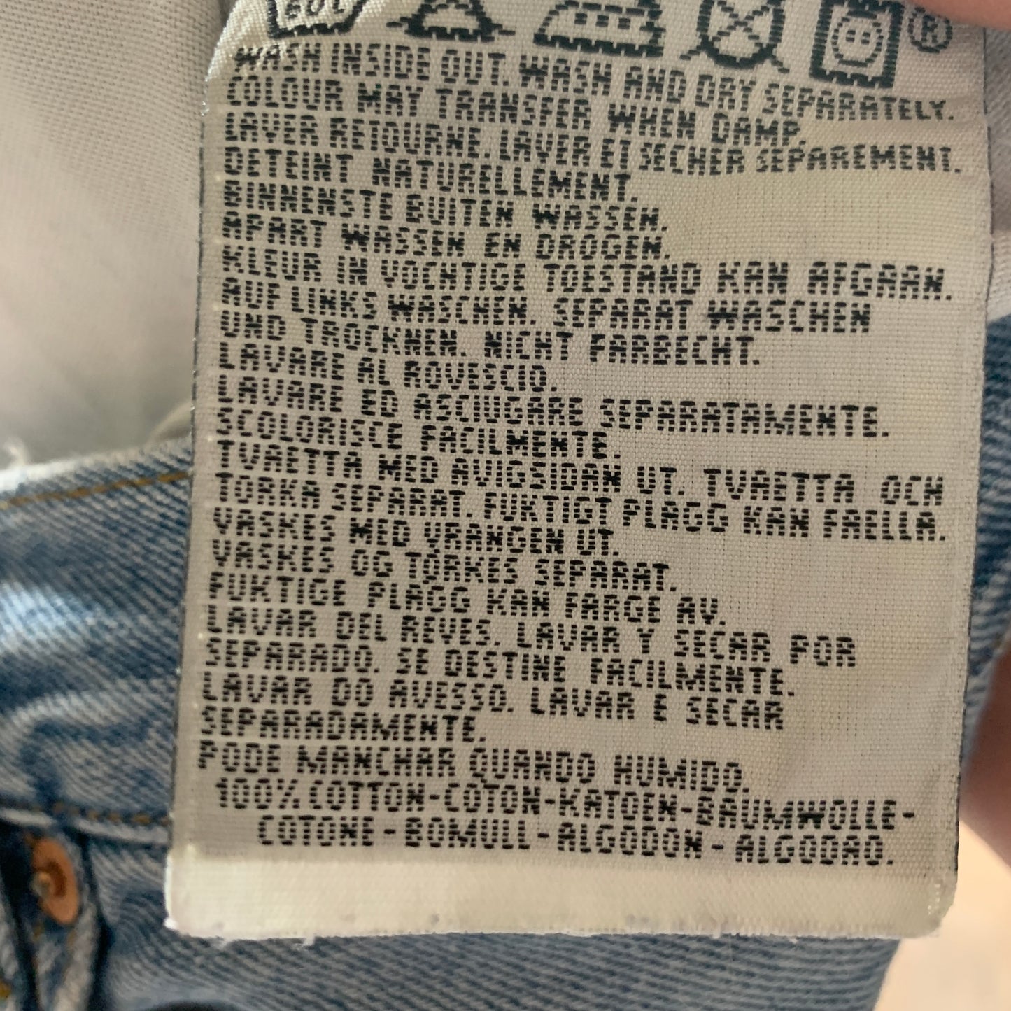 Vintage LEVI'S 501 Jeans W36 L32 Mens Regular Fit Straight Blue