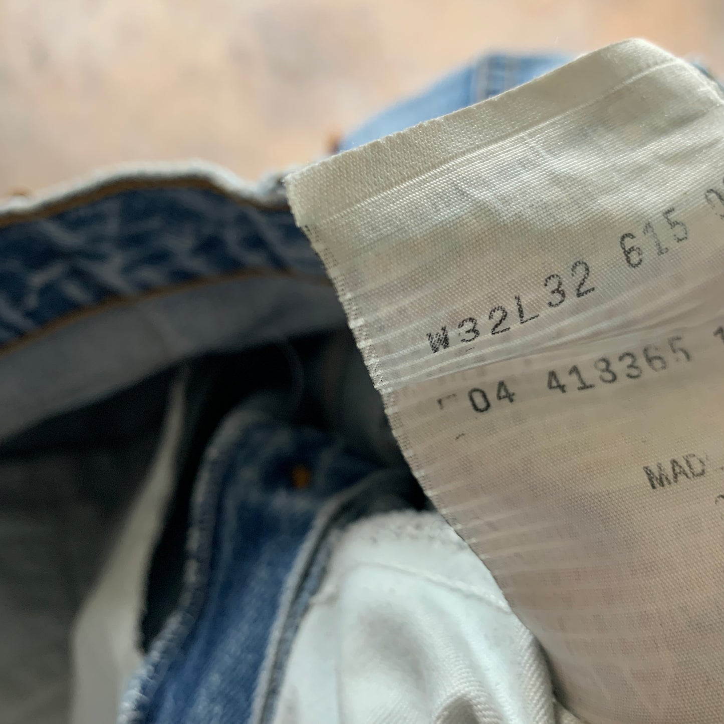 Vintage LEVI'S 615 Jeans W32 L32 Mens Regular Fit Straight Blue 70s