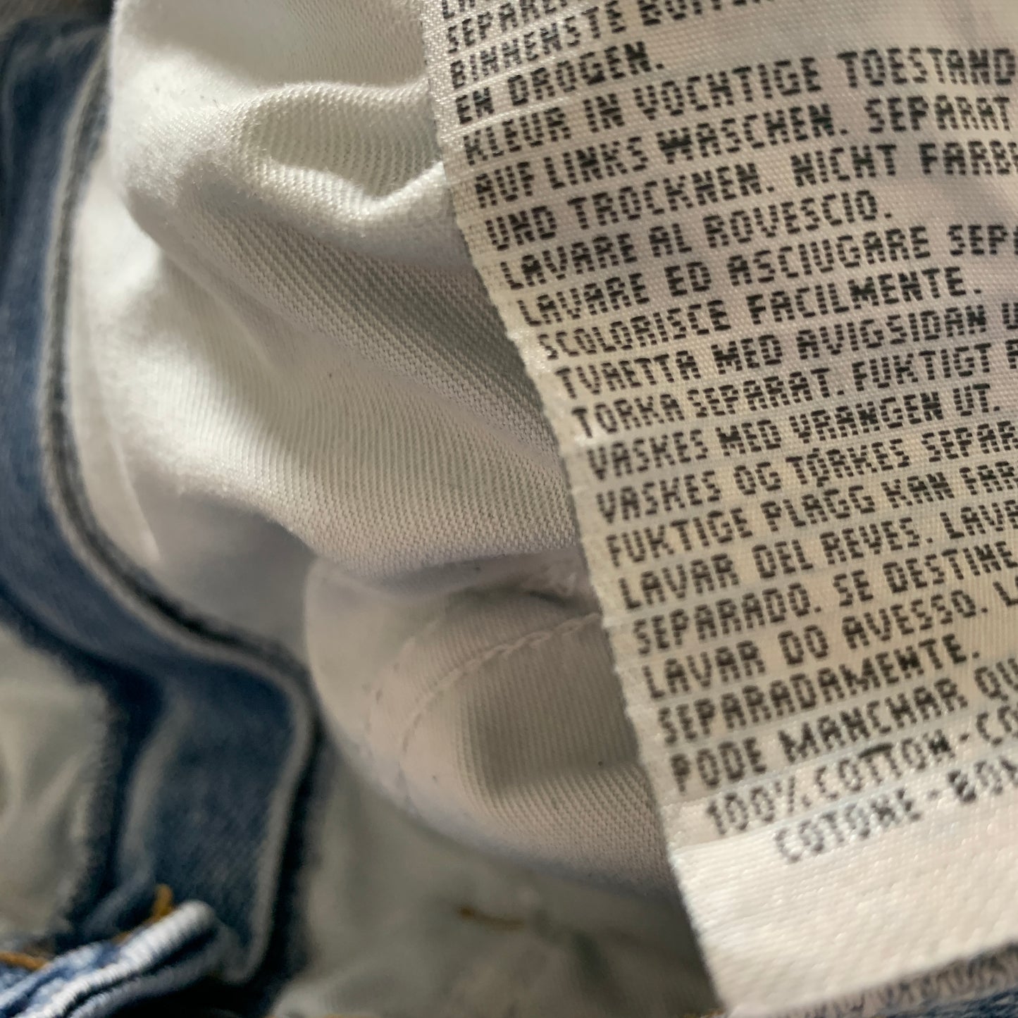 Vintage LEVI'S 615 Jeans W32 L32 Mens Regular Fit Straight Blue 70s