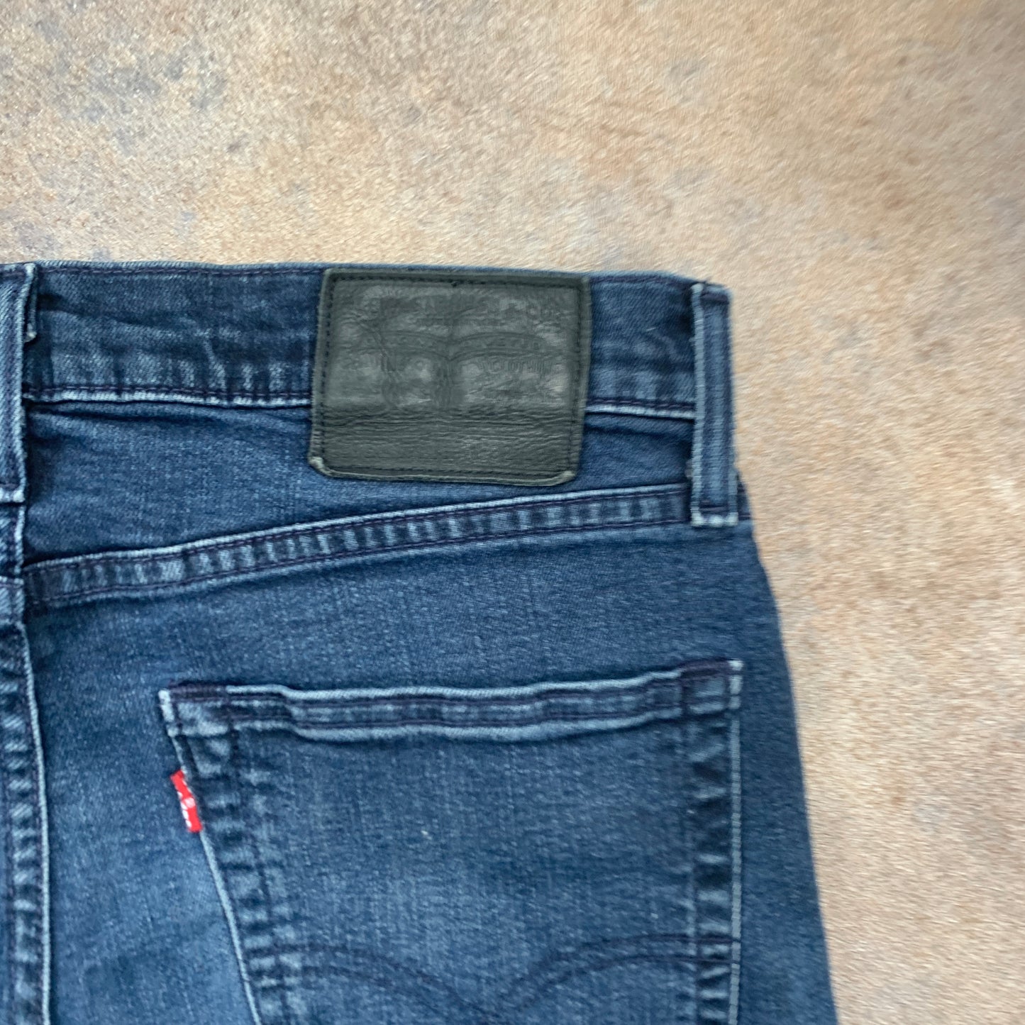 LEVI'S Skinny Tapered Jeans W32 L29 Mens Blue