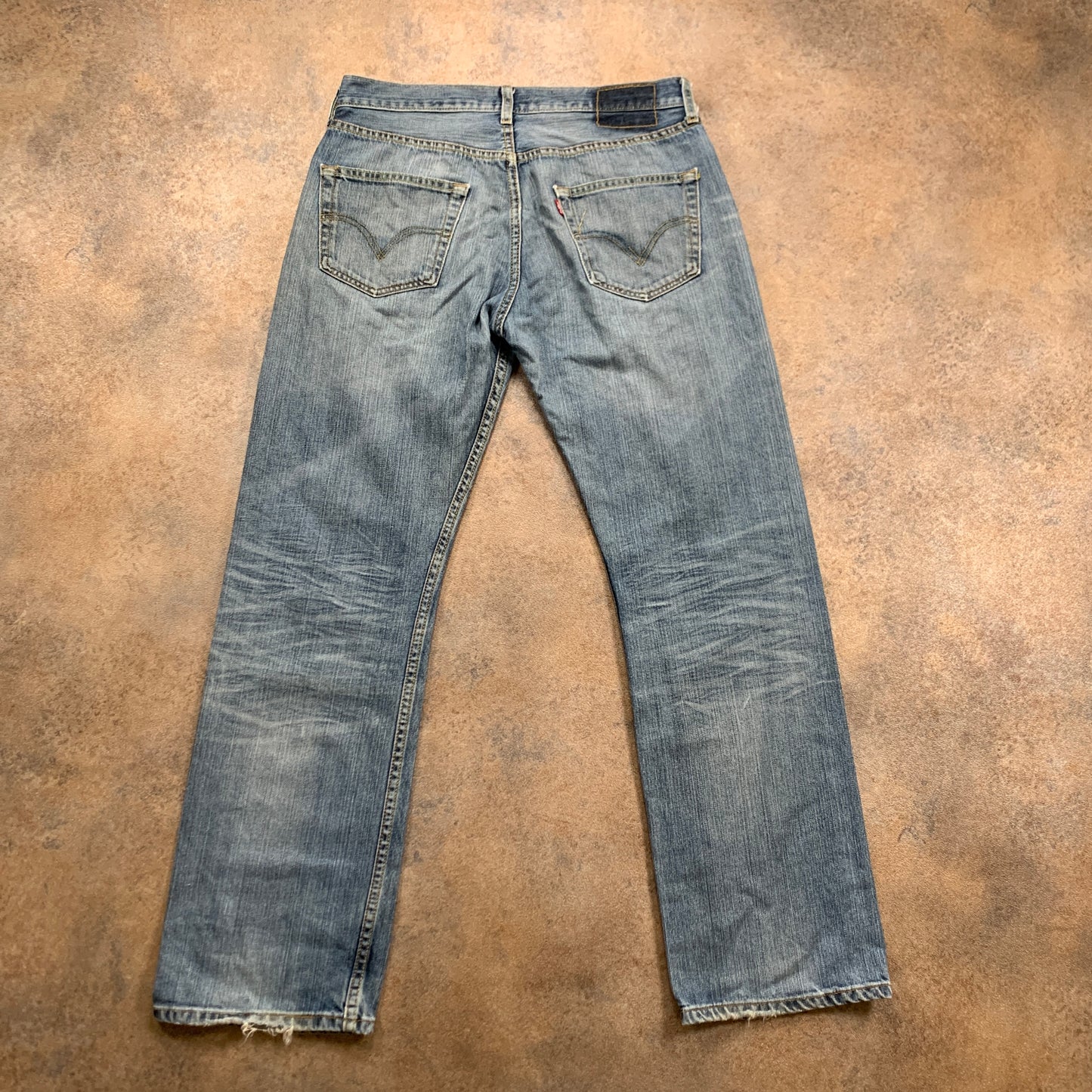 LEVI'S 501 Jeans W32 L30 Mens Regular Fit Straight Blue