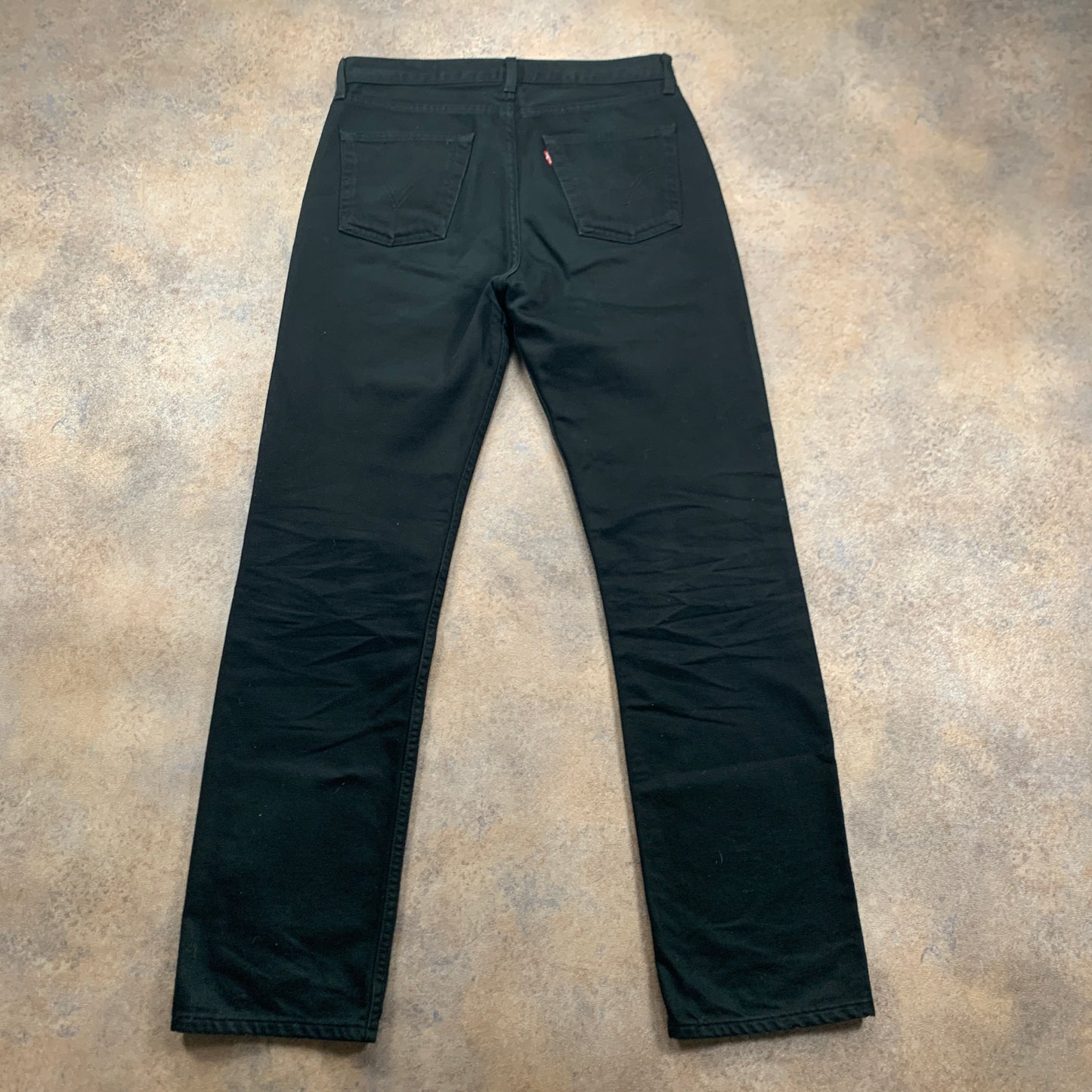 Vintage LEVI'S 751 Jeans W32 L34 Mens Regular Fit Straight Black