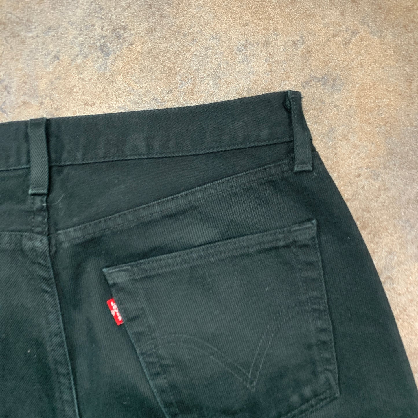 Vintage LEVI'S 751 Jeans W32 L34 Mens Regular Fit Straight Black