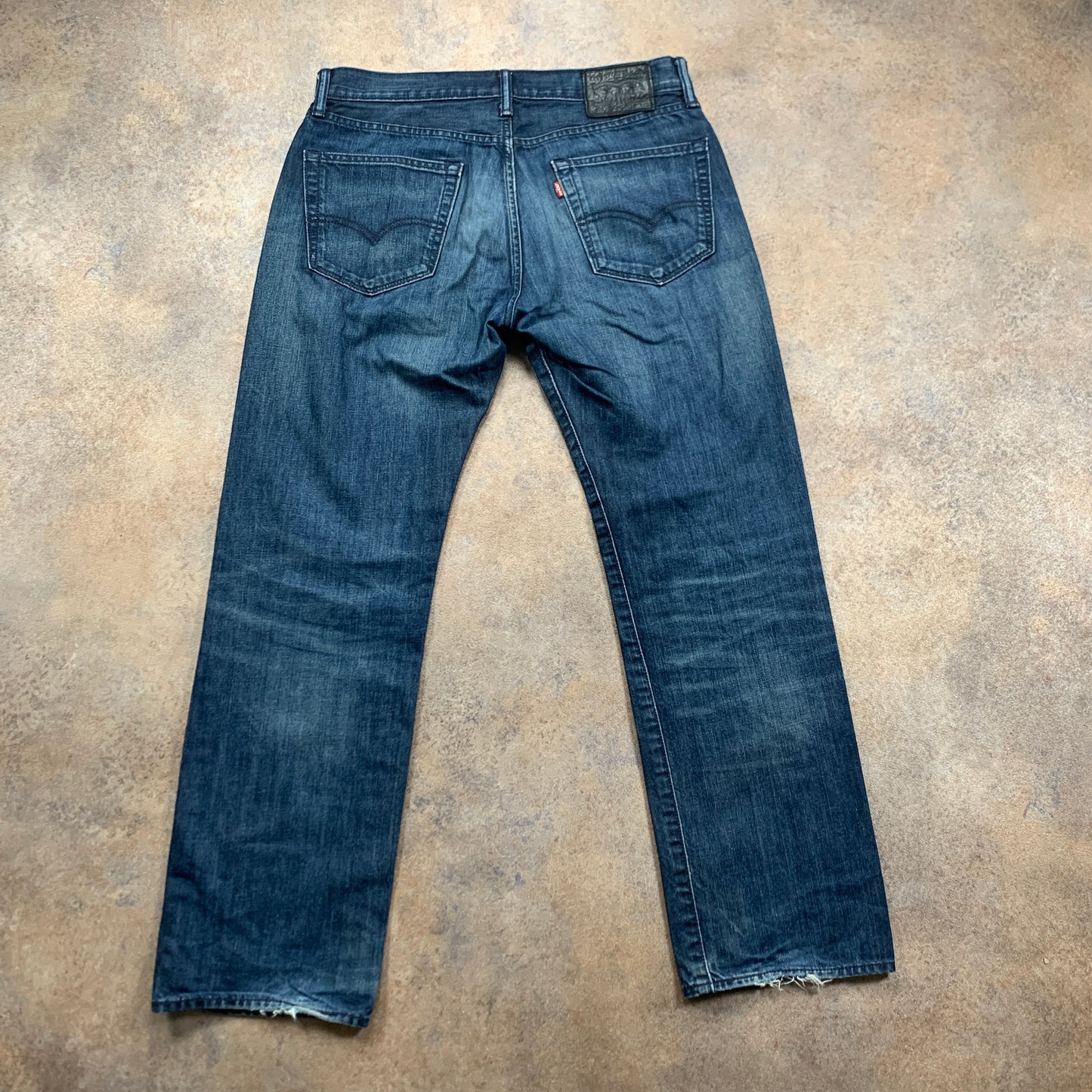 LEVI'S 505 Jeans W32 L29 Mens Regular Fit Straight Blue