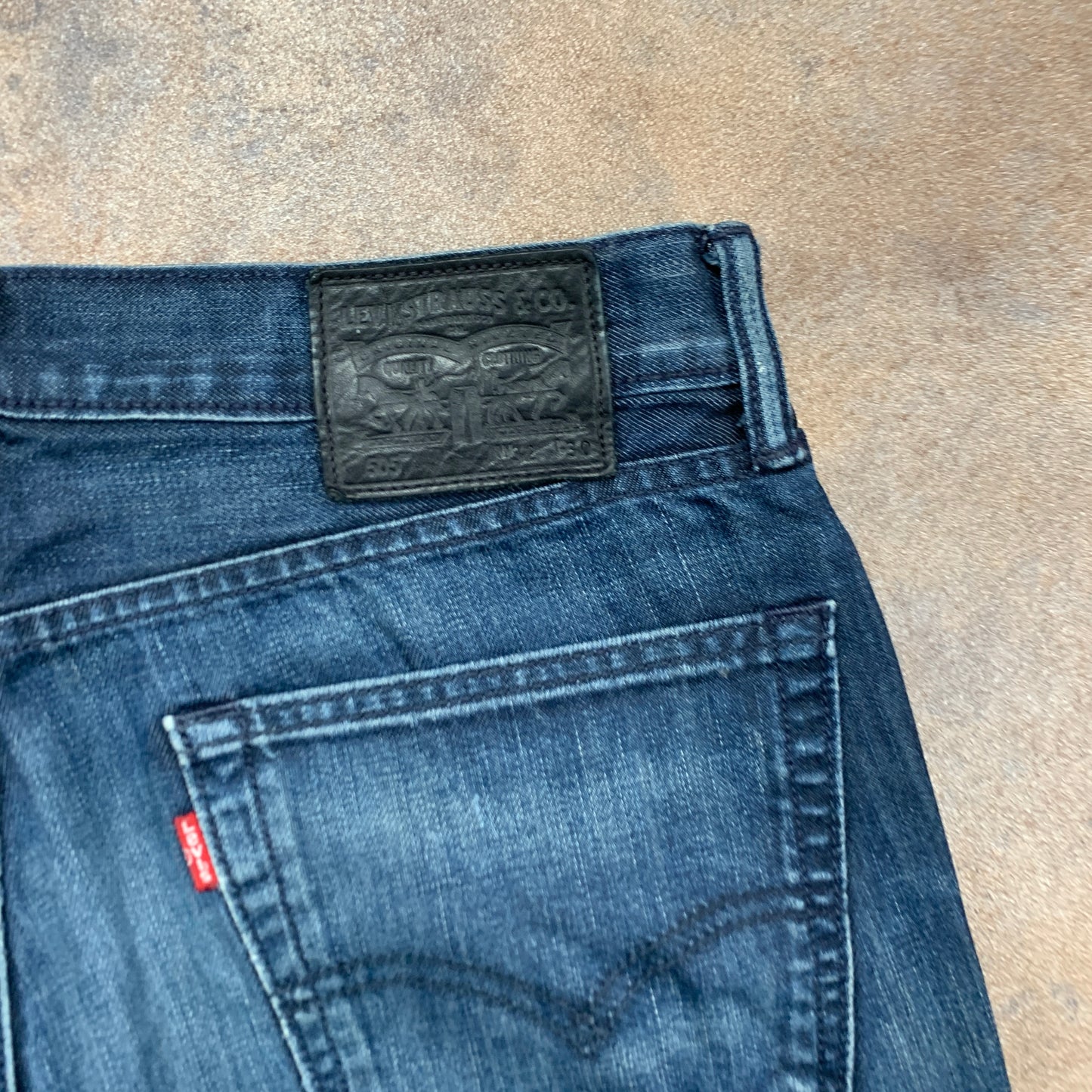 LEVI'S 505 Jeans W32 L29 Mens Regular Fit Straight Blue