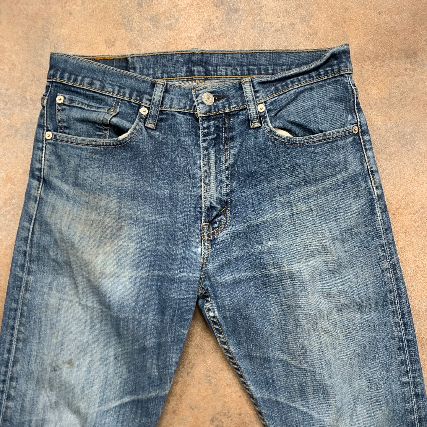 LEVI'S 513 Jeans W31 L30 Mens Slim Fit Blue