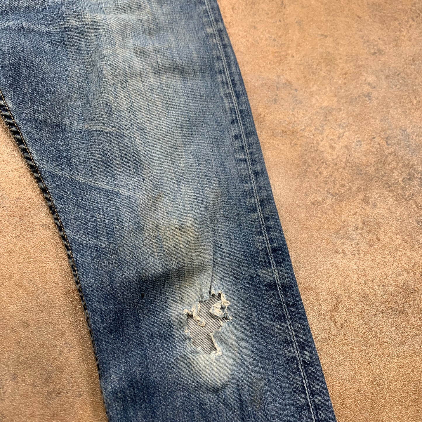 LEVI'S 513 Jeans W31 L30 Mens Slim Fit Blue