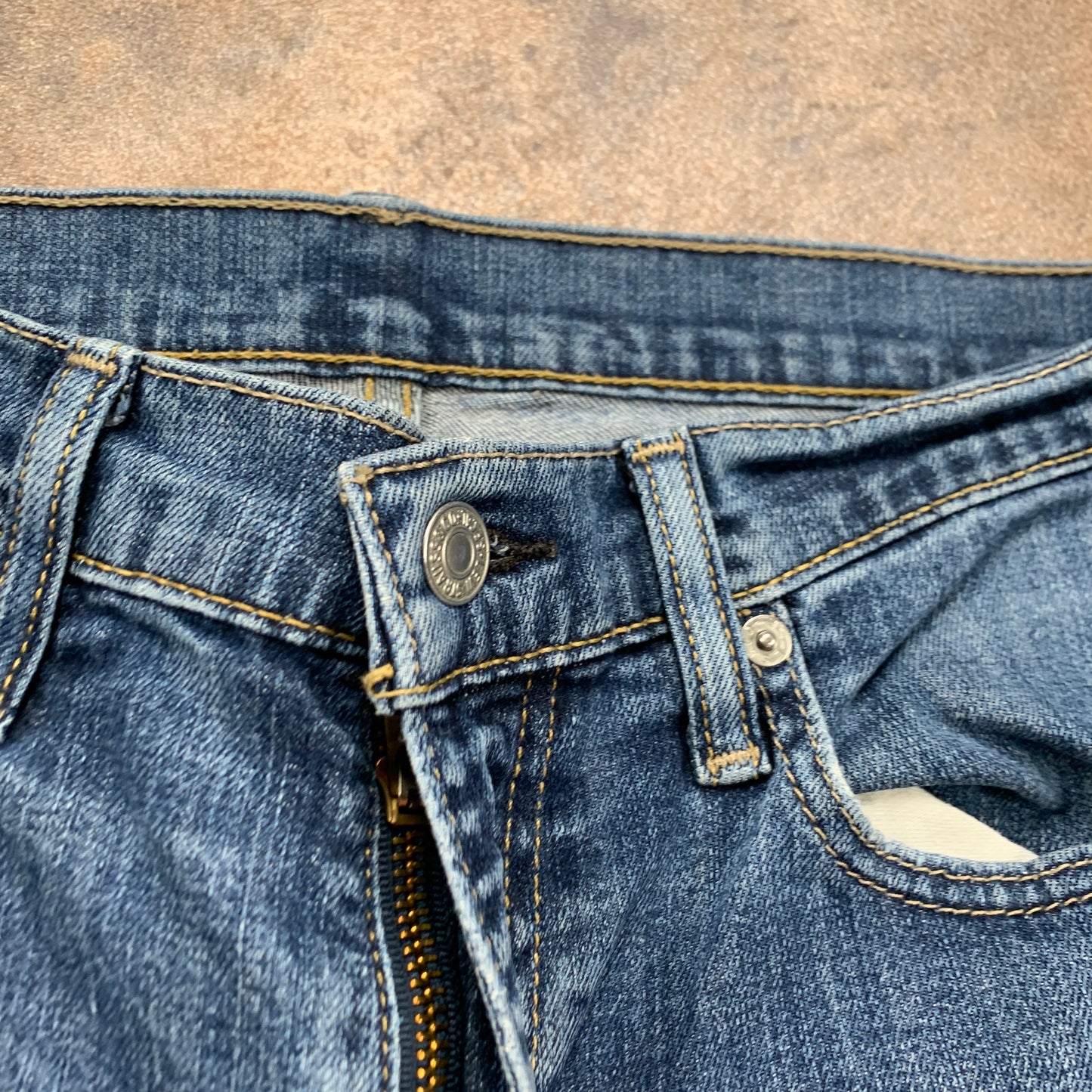 LEVI'S 513 Jeans W31 L30 Mens Slim Fit Blue