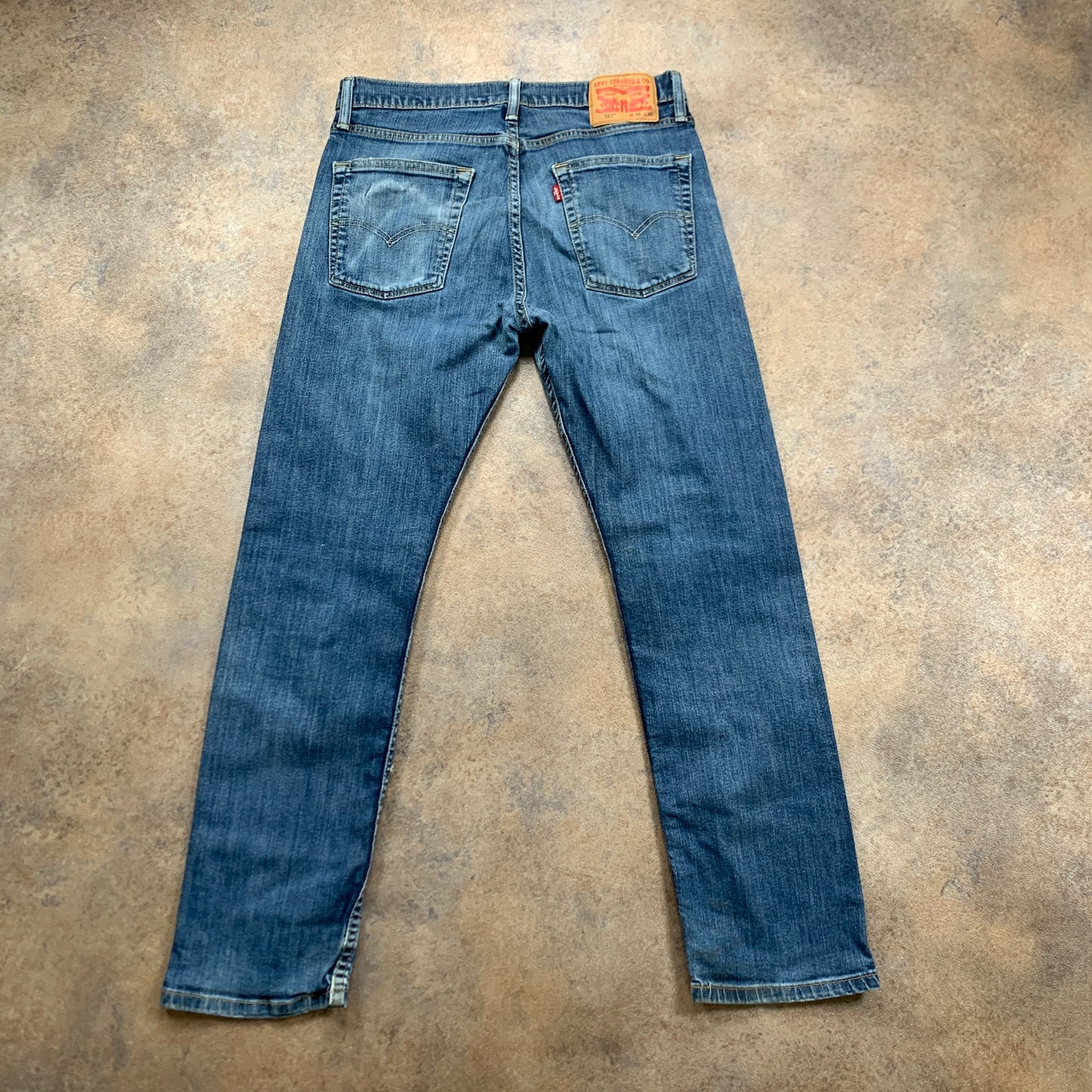 LEVI'S 513 Jeans W31 L30 Mens Slim Fit Blue