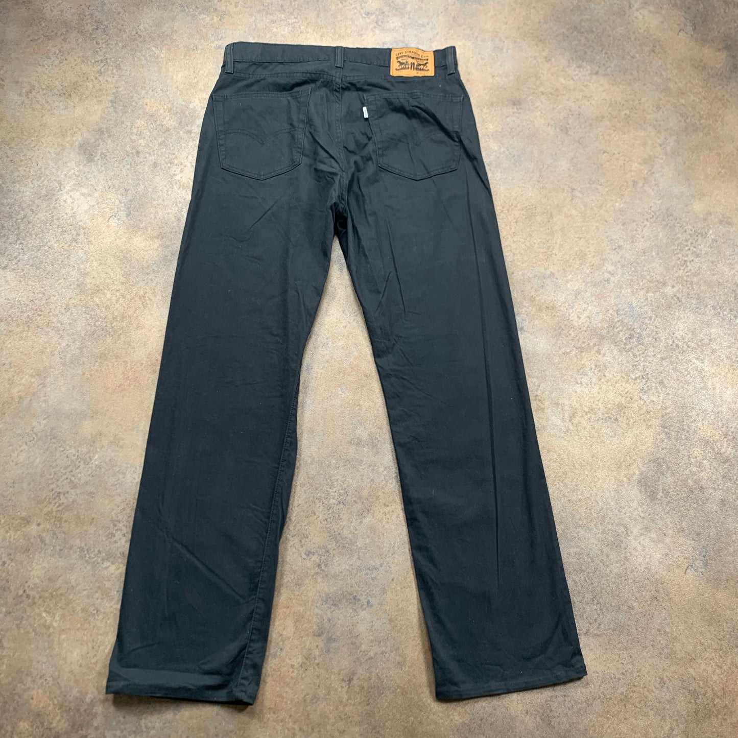 LEVI'S 751 Jeans W34 L33 Mens Regular Fit Straight Grey