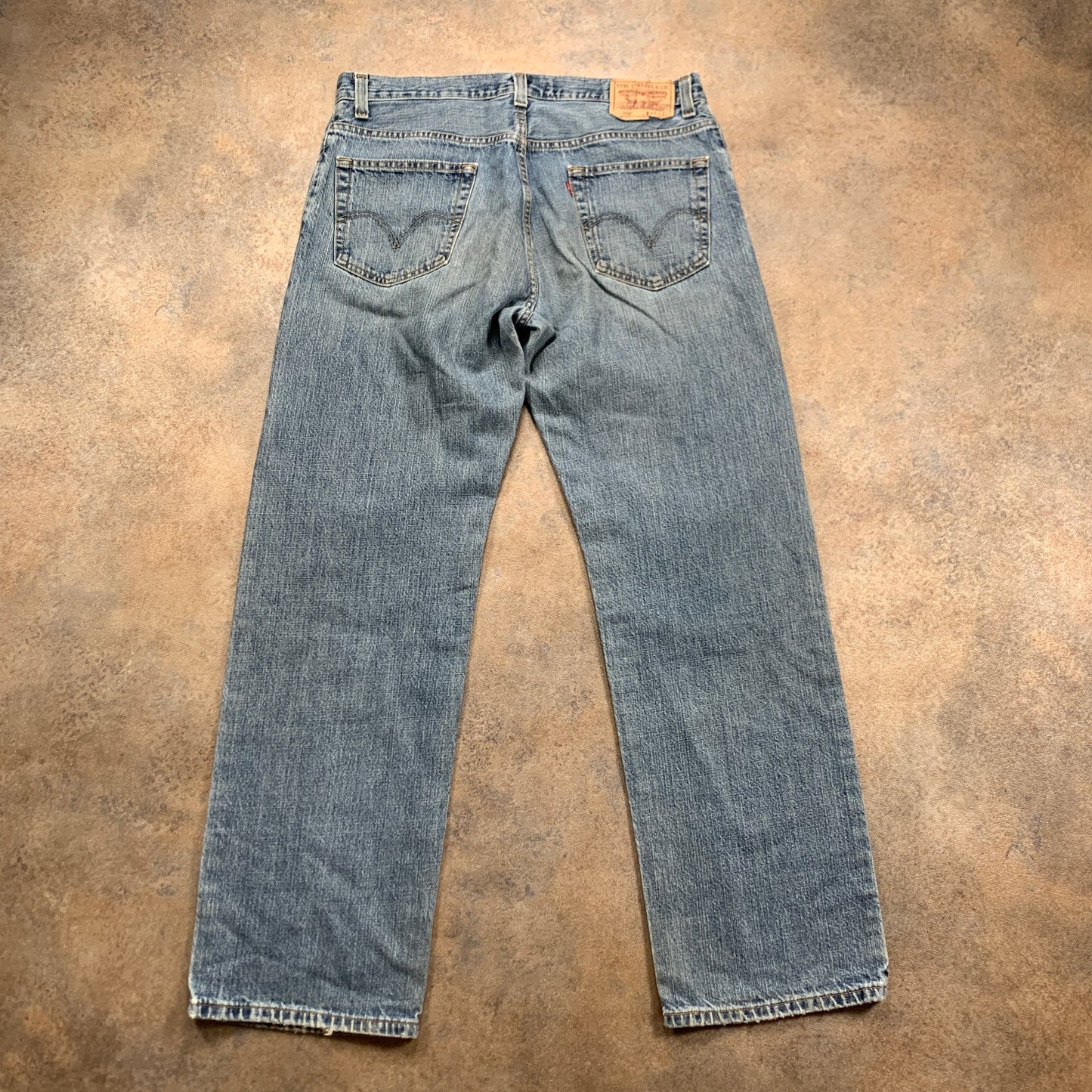 Vintage LEVI'S 559 Jeans W34 L32 Mens Relaxed Fit Straight Blue