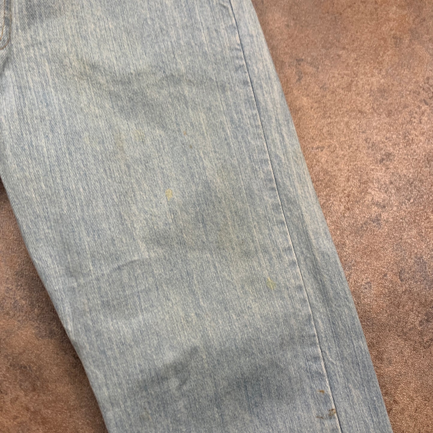 Vintage 1970s LEVI'S Jeans W36 L30 Mens Regular Fit Straight Blue