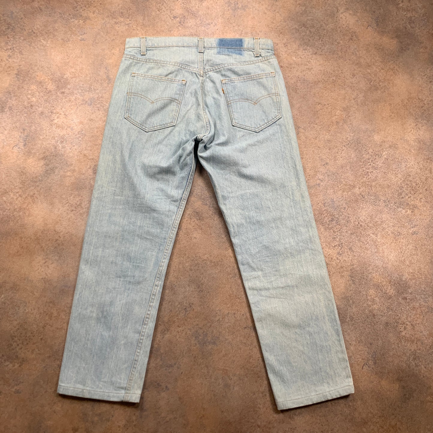 Vintage 1970s LEVI'S Jeans W36 L30 Mens Regular Fit Straight Blue